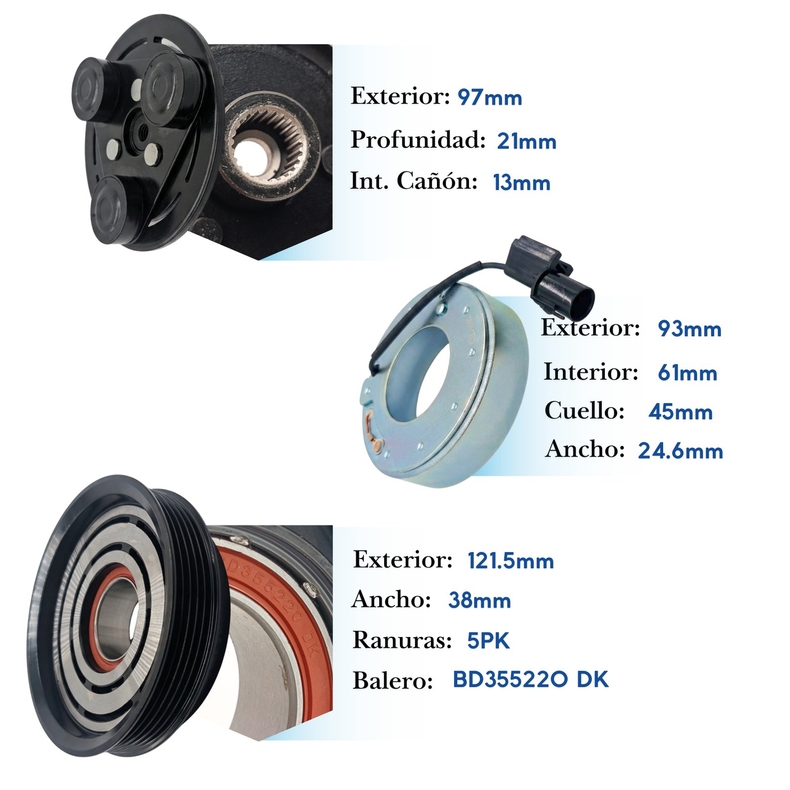 Kit de Clutch KE001
