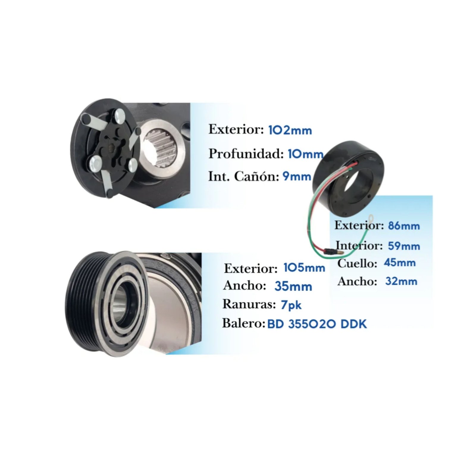 Kit de Clutch KE004