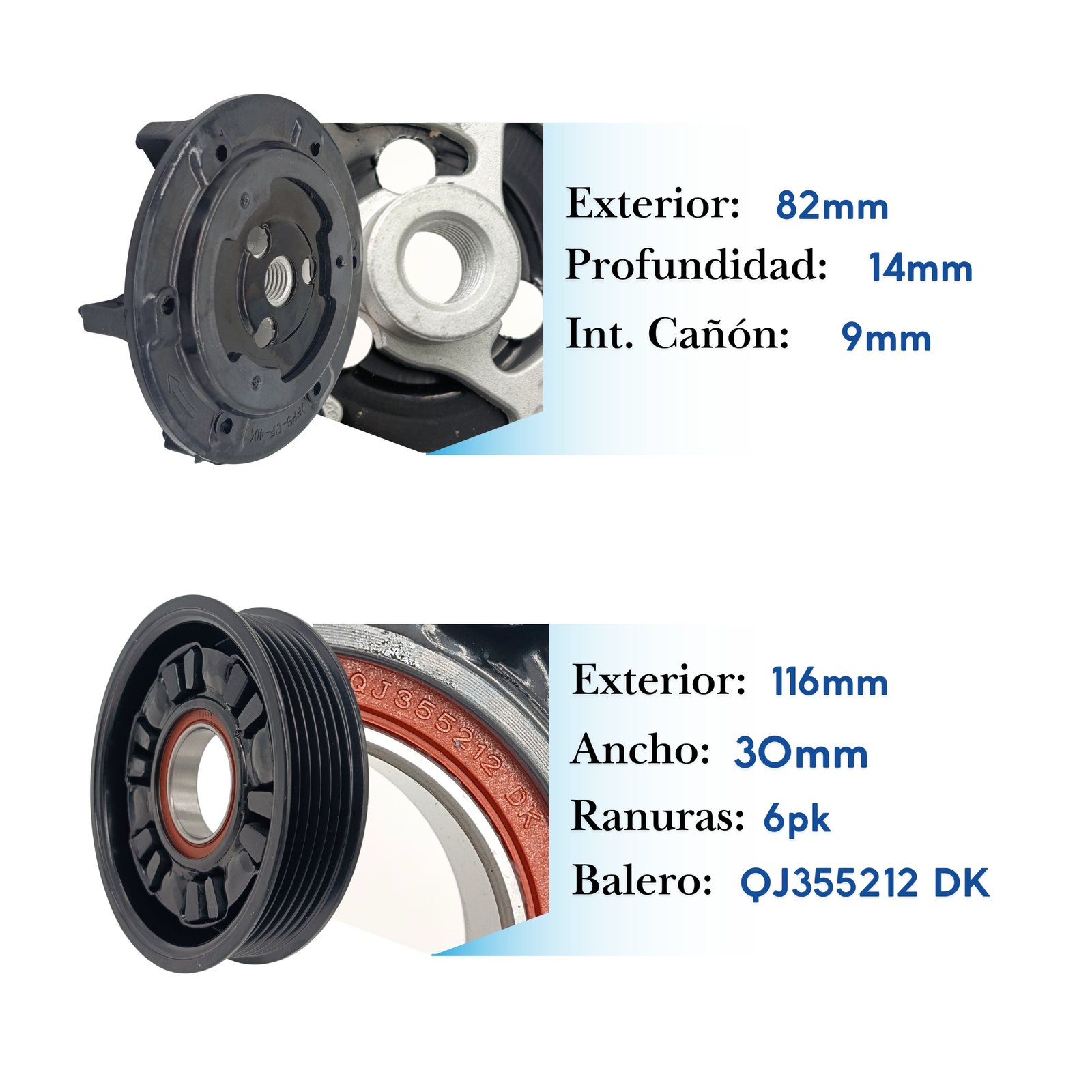 KE018 (5) Kit de Clutch KE018