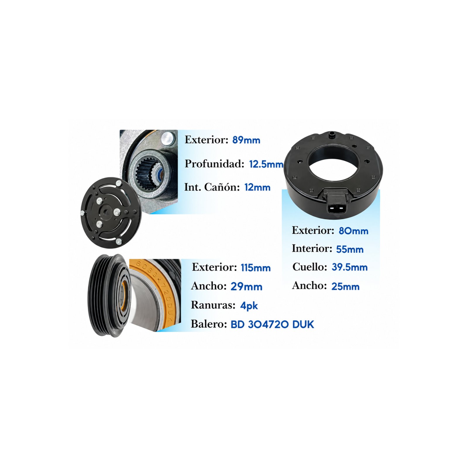 Kit de Clutch KE024