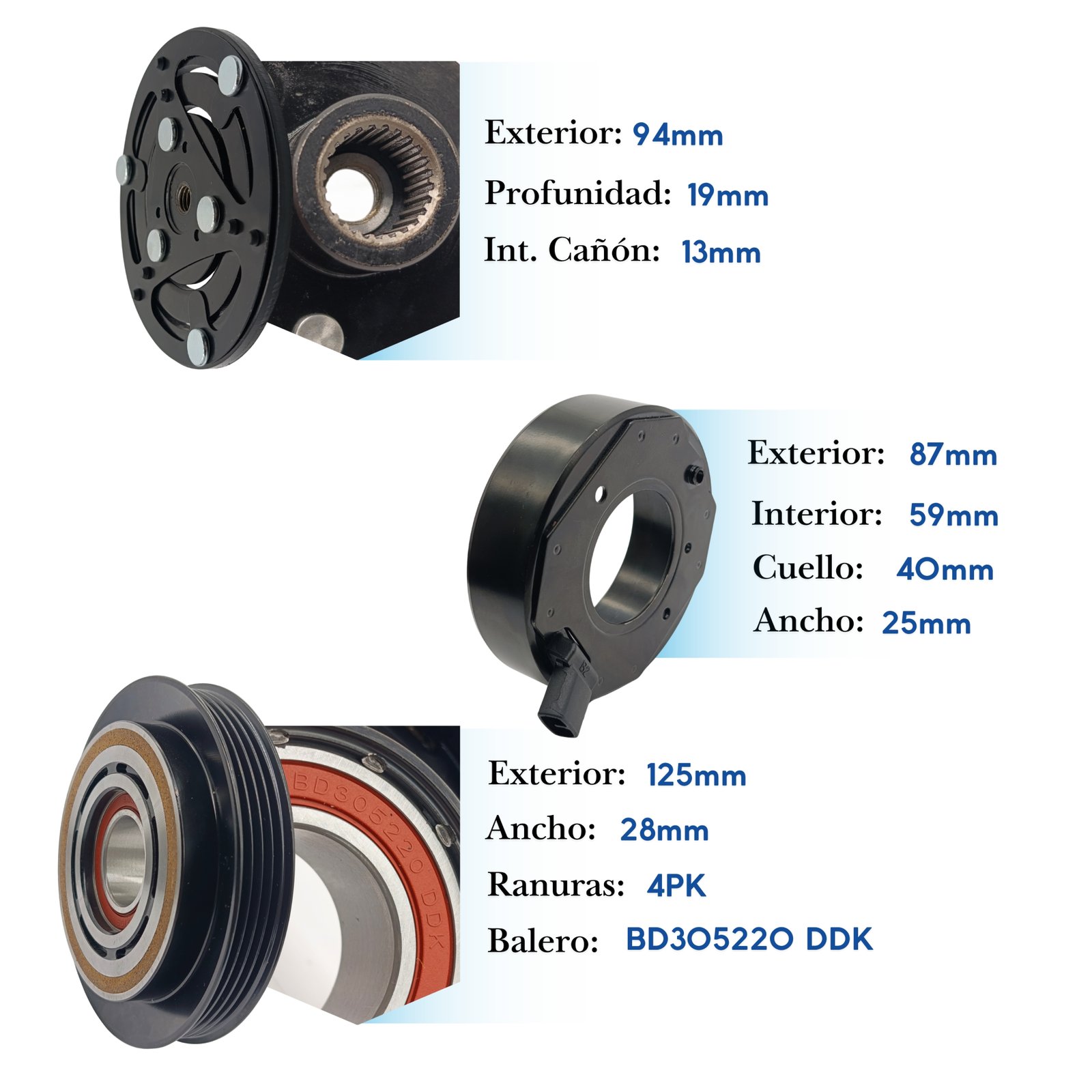 Kit de Clutch KE024A
