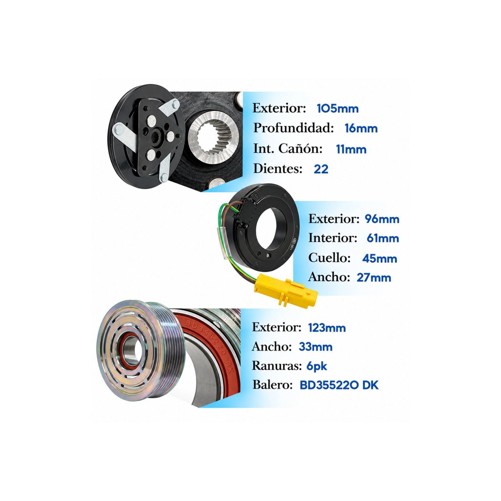 Kit de Clutch KE030