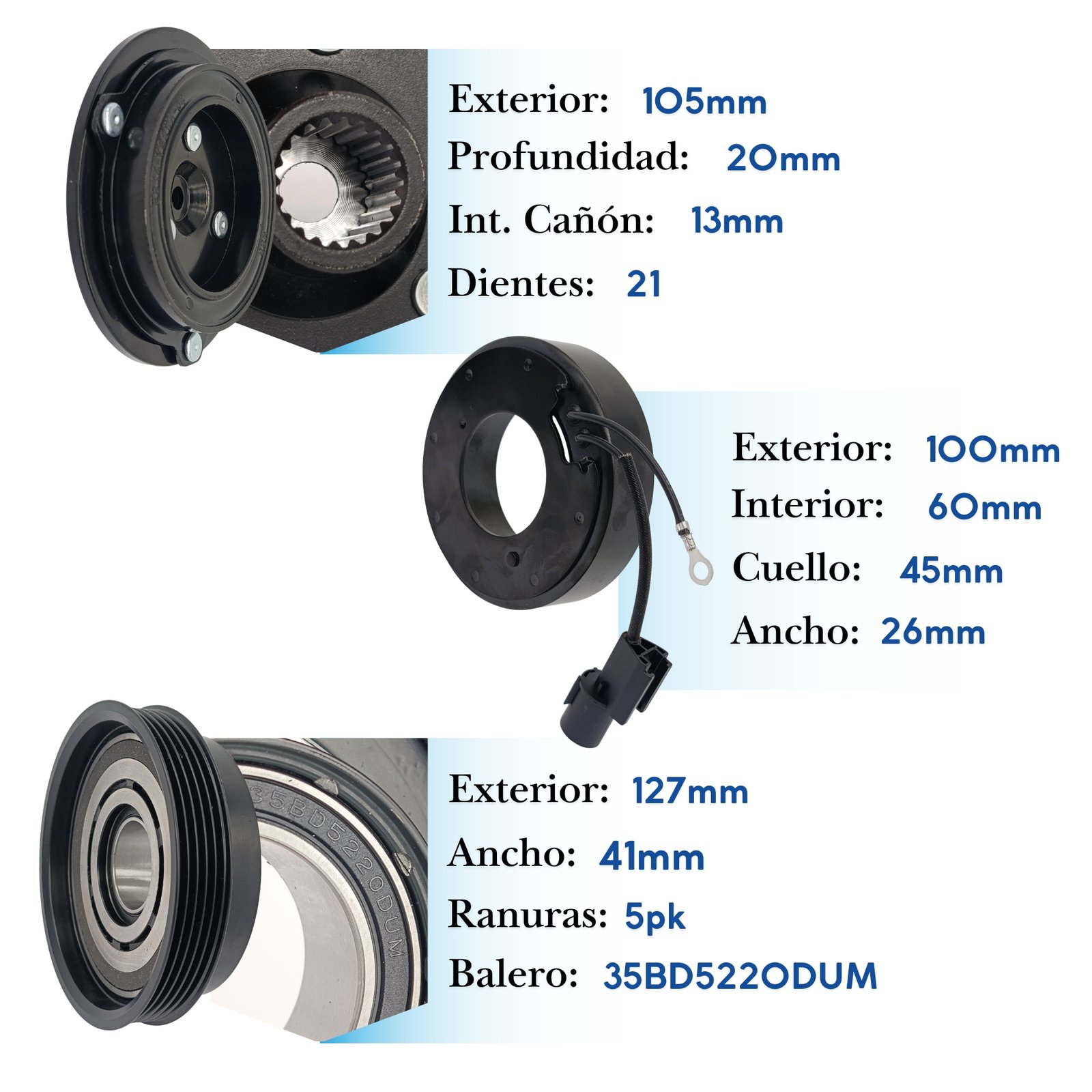 Kit de Clutch KE039