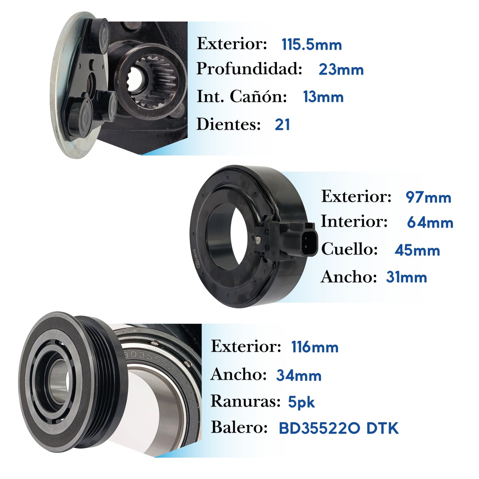 Kit de Clutch KE047