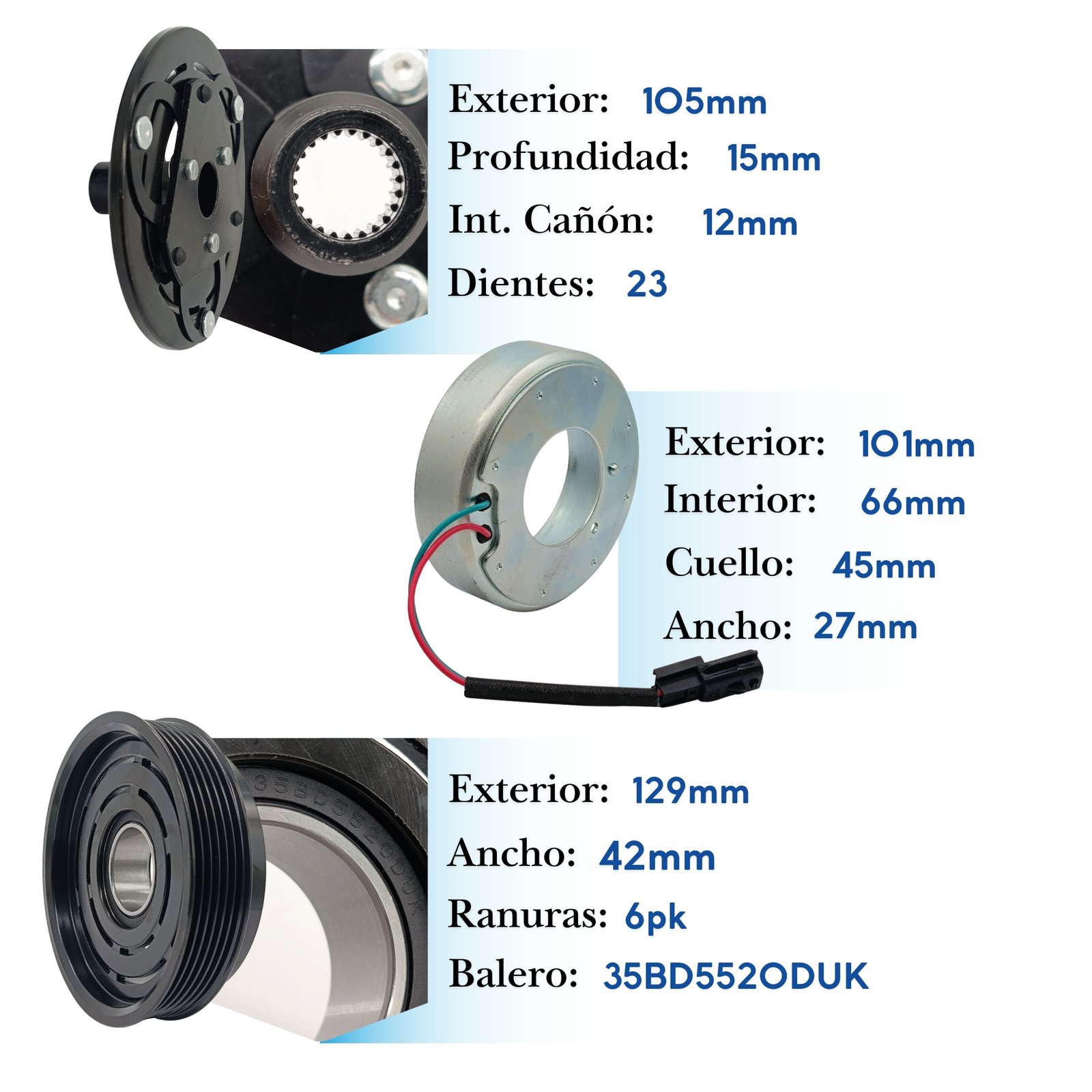 Kit de Clutch KE049