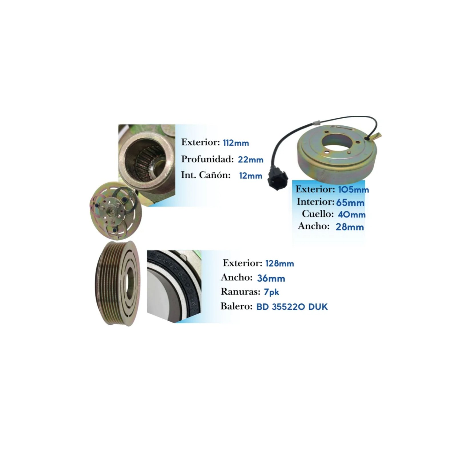 Kit de Clutch KE054
