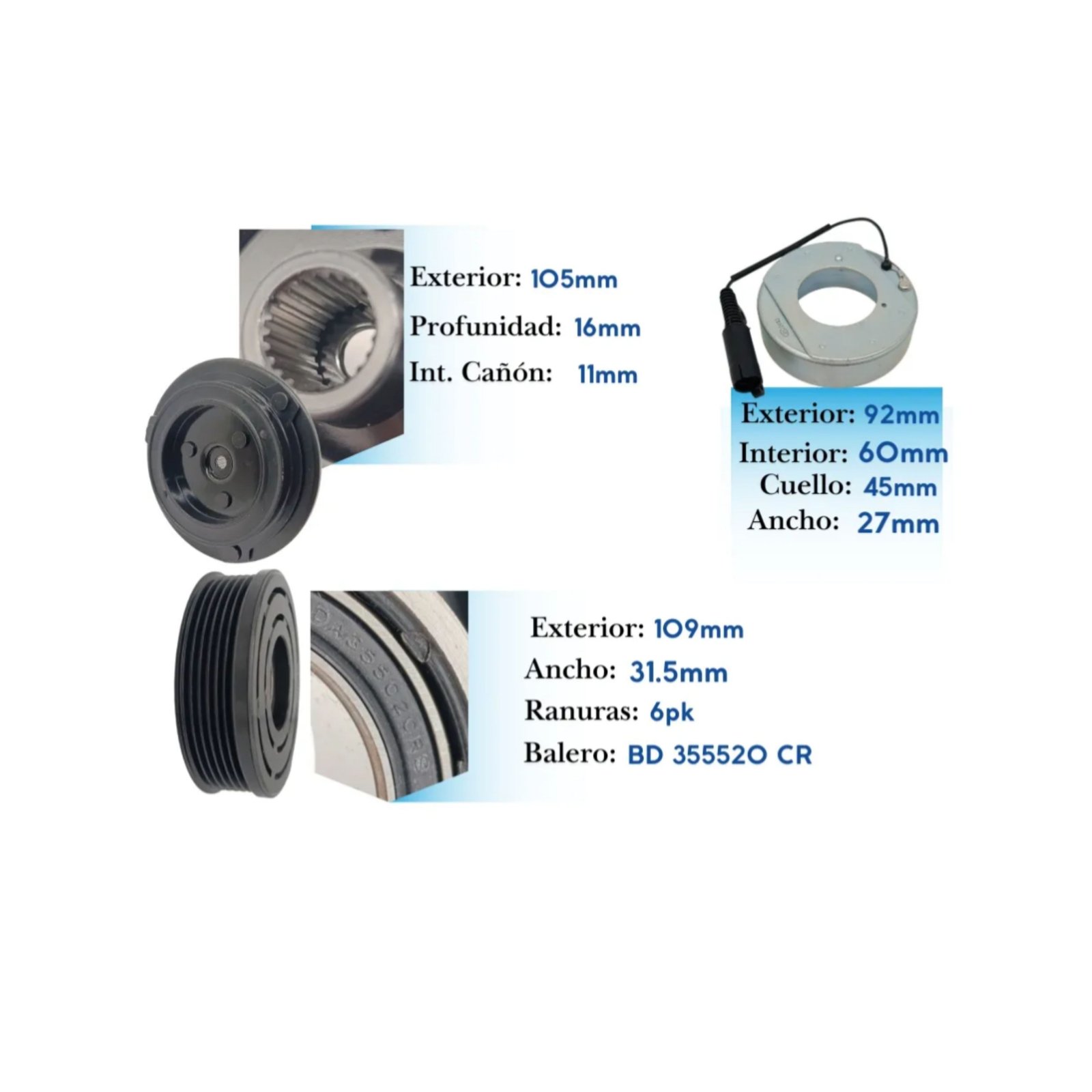Kit de Clutch KE057