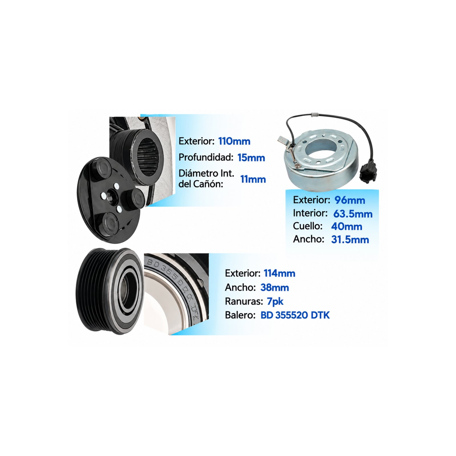 Kit de Clutch KE058