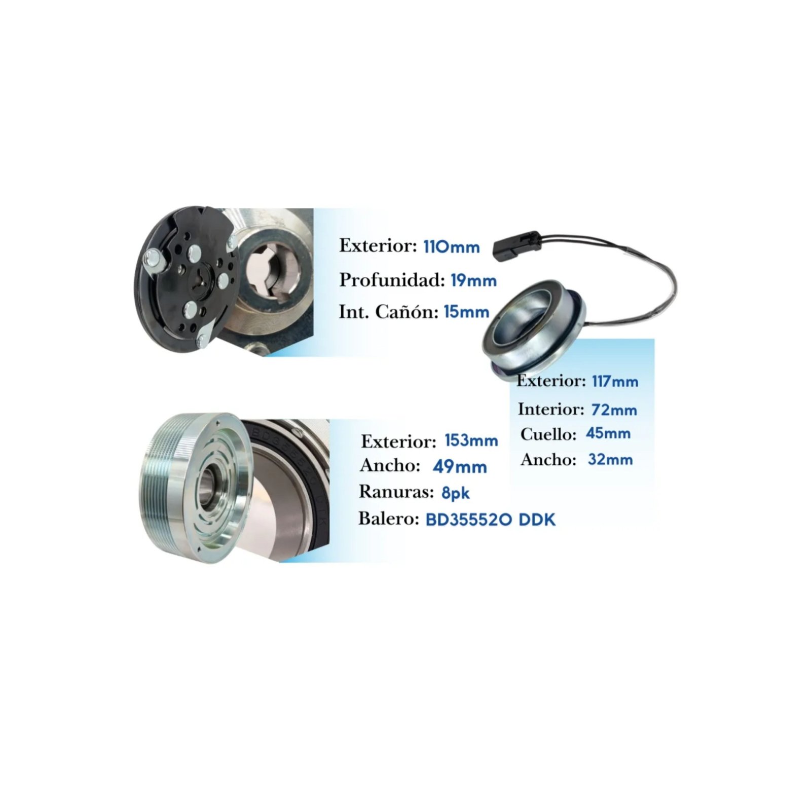 Kit de Clutch KE061