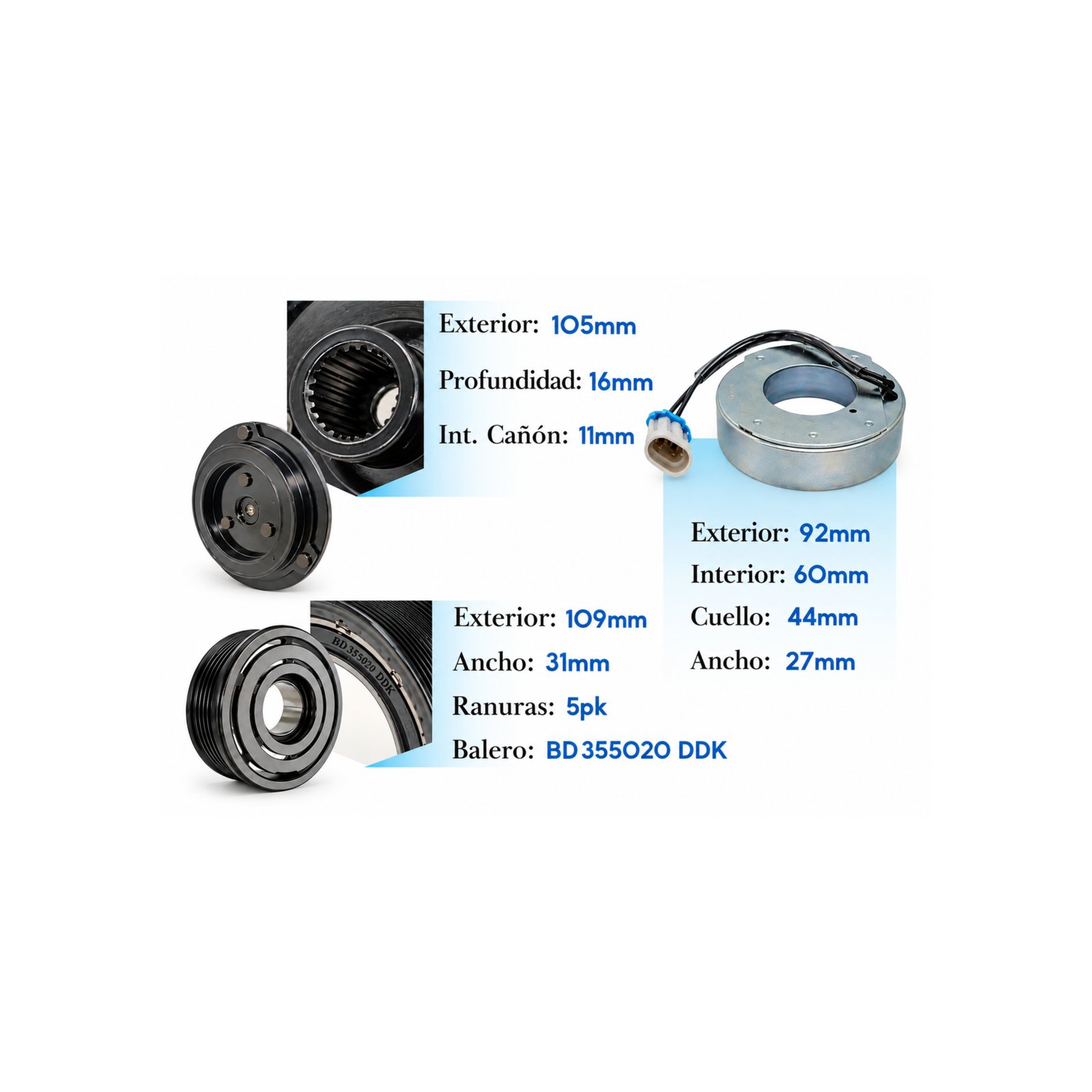 Kit de Clutch KE063