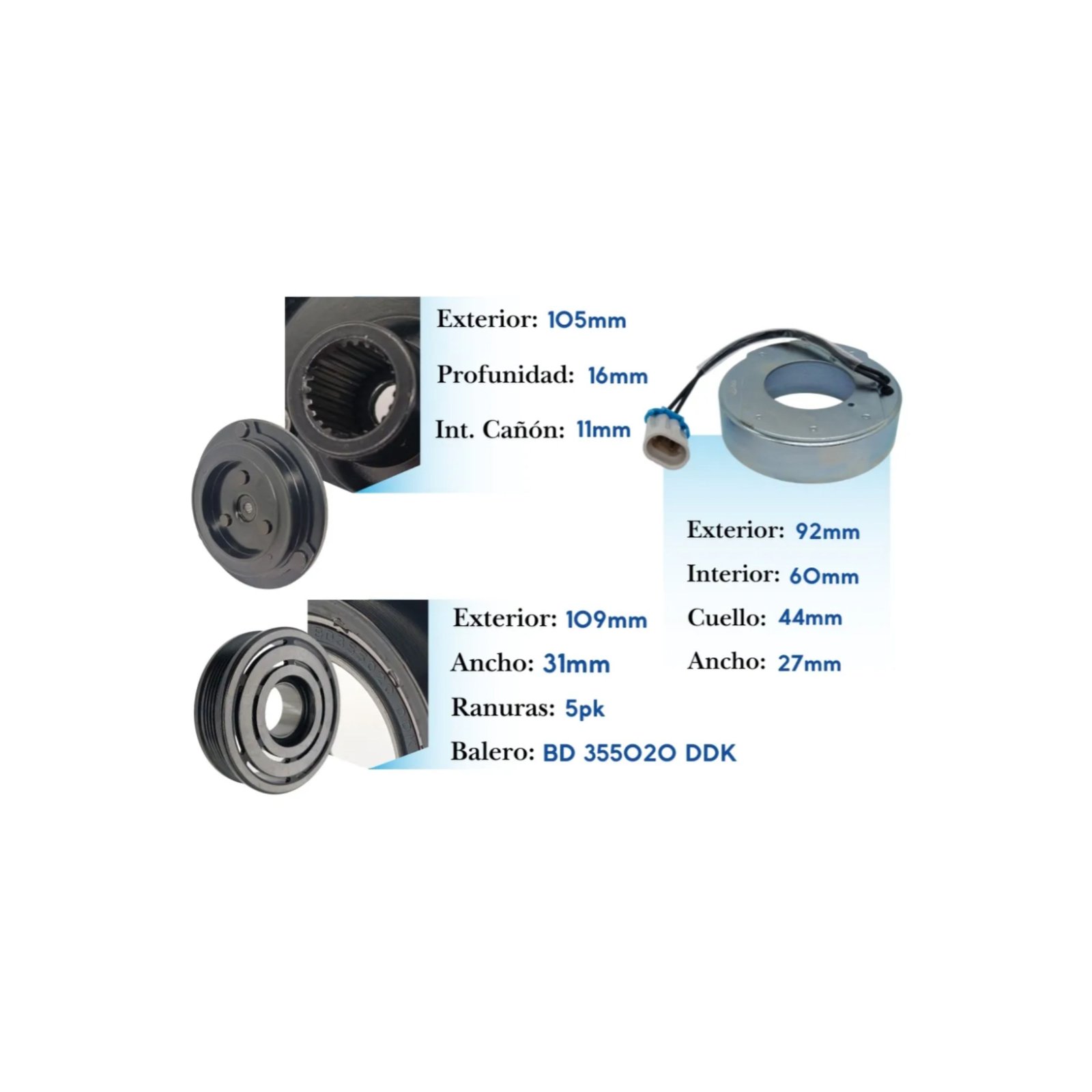 Kit de Clutch KE063