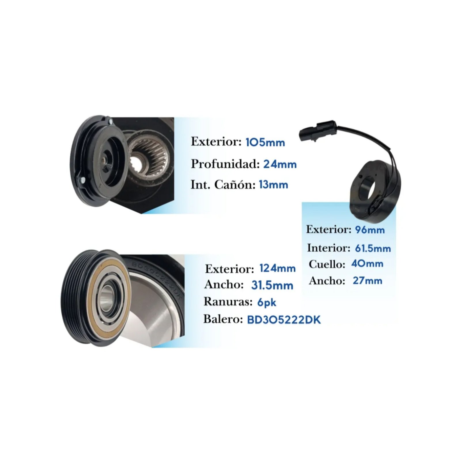 Kit de Clutch KE066