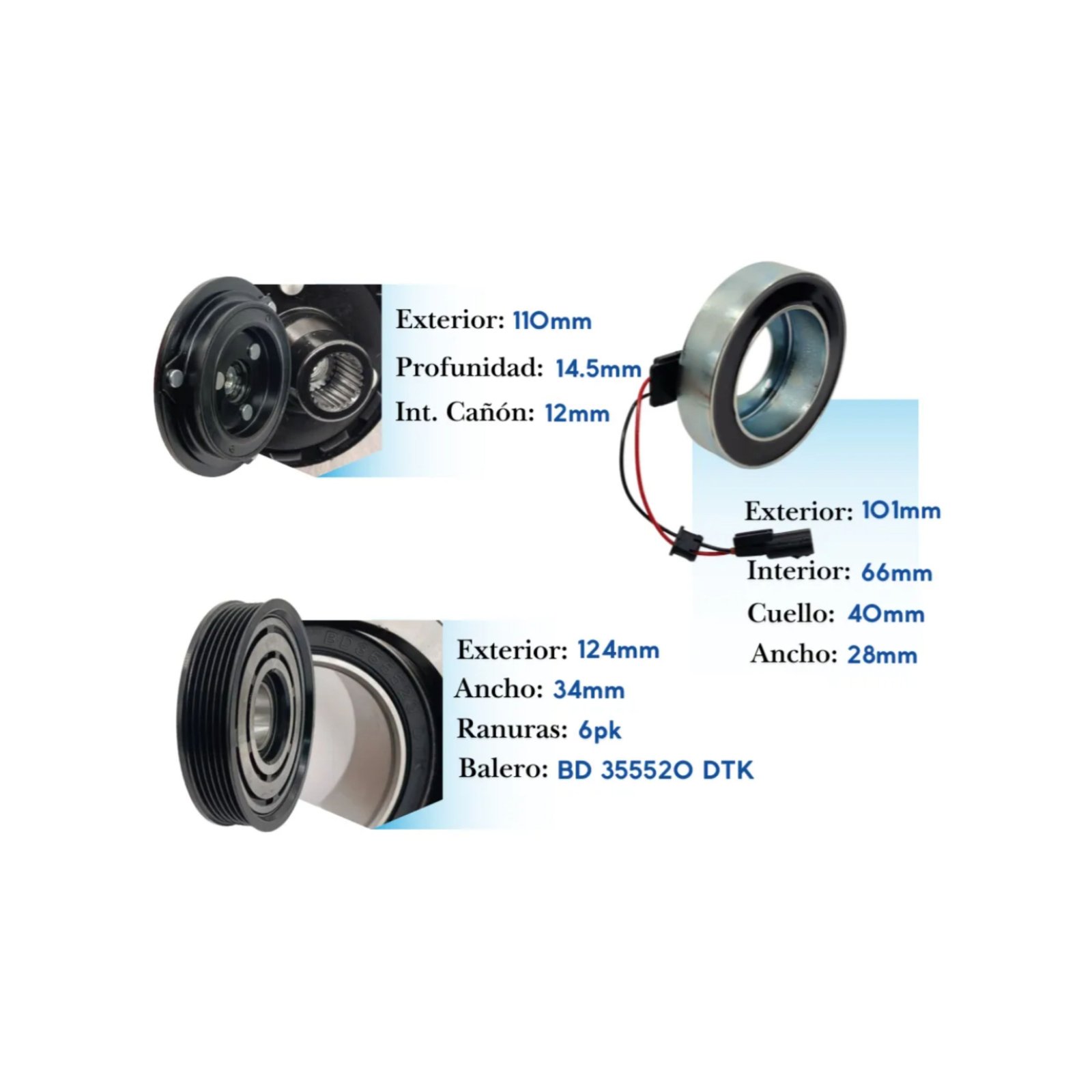 Kit de Clutch KE069
