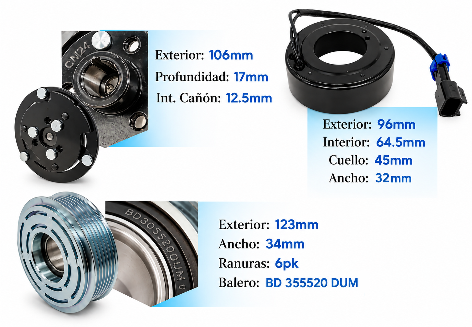 Kit de Clutch KE070
