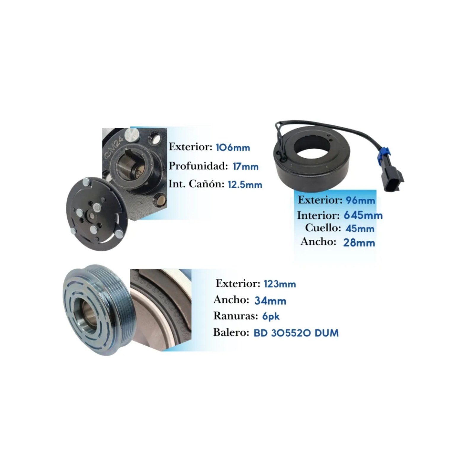 Kit de Clutch KE070