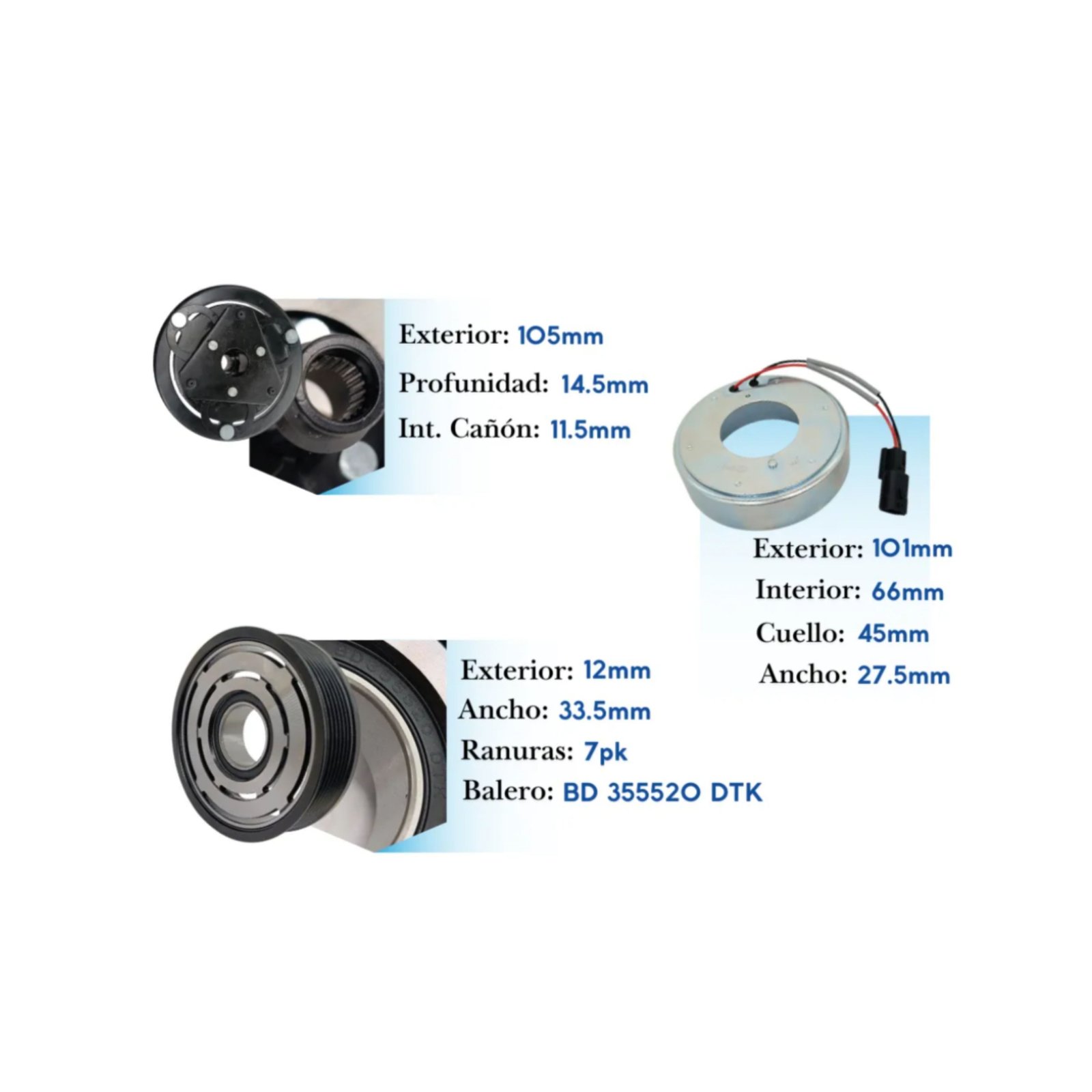 Kit de Clutch KE072