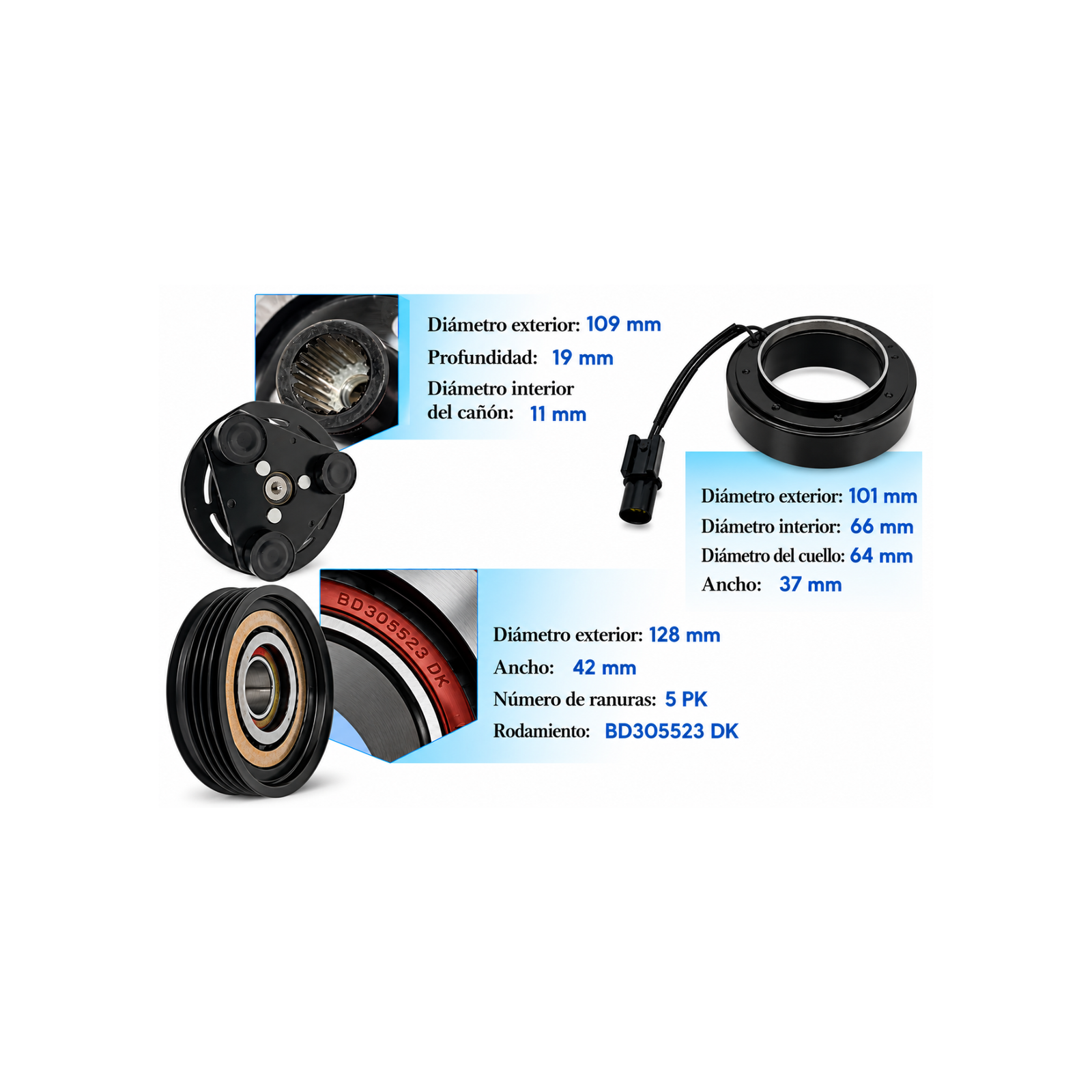 Kit de Clutch KE075