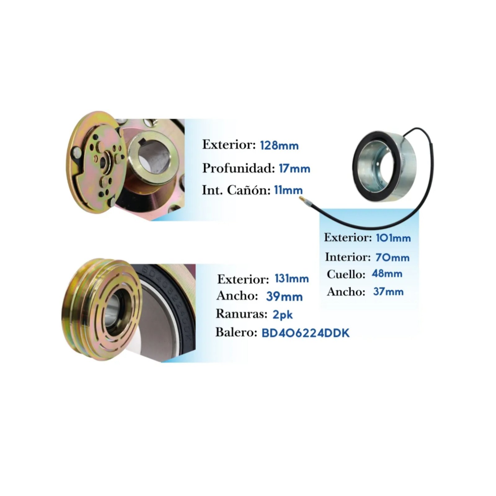 Kit de Clutch KE076