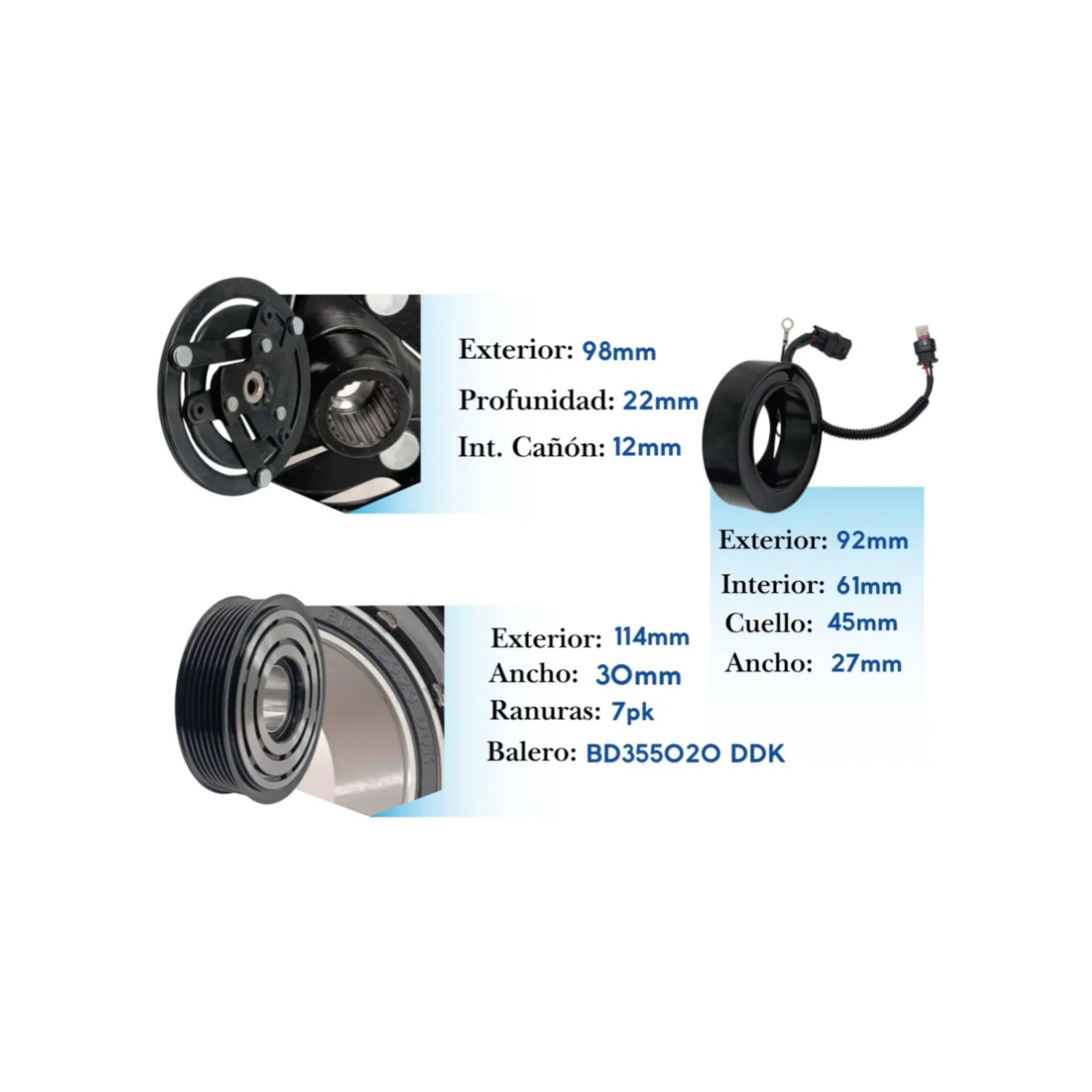 Kit de Clutch KE078