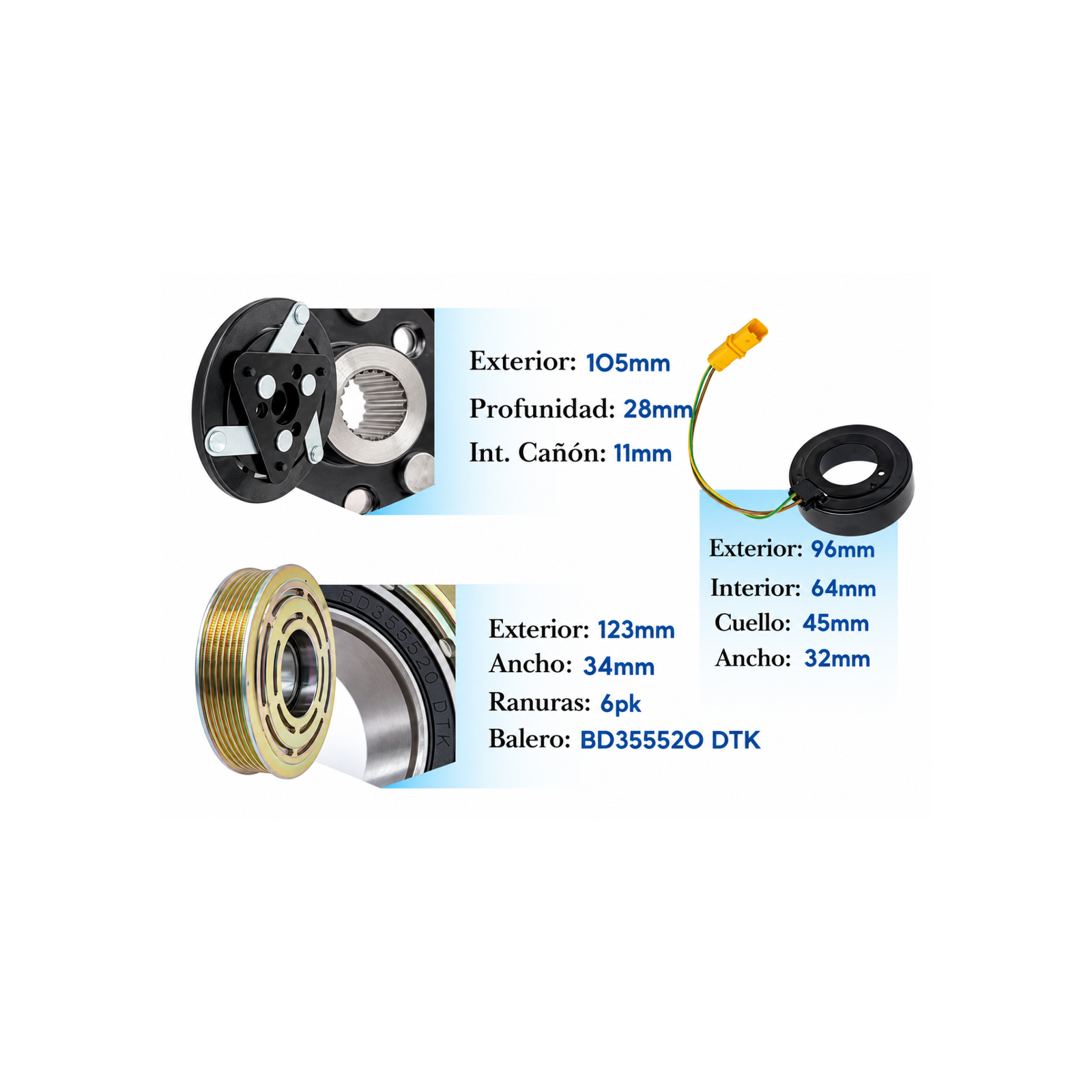 Kit de Clutch KE079