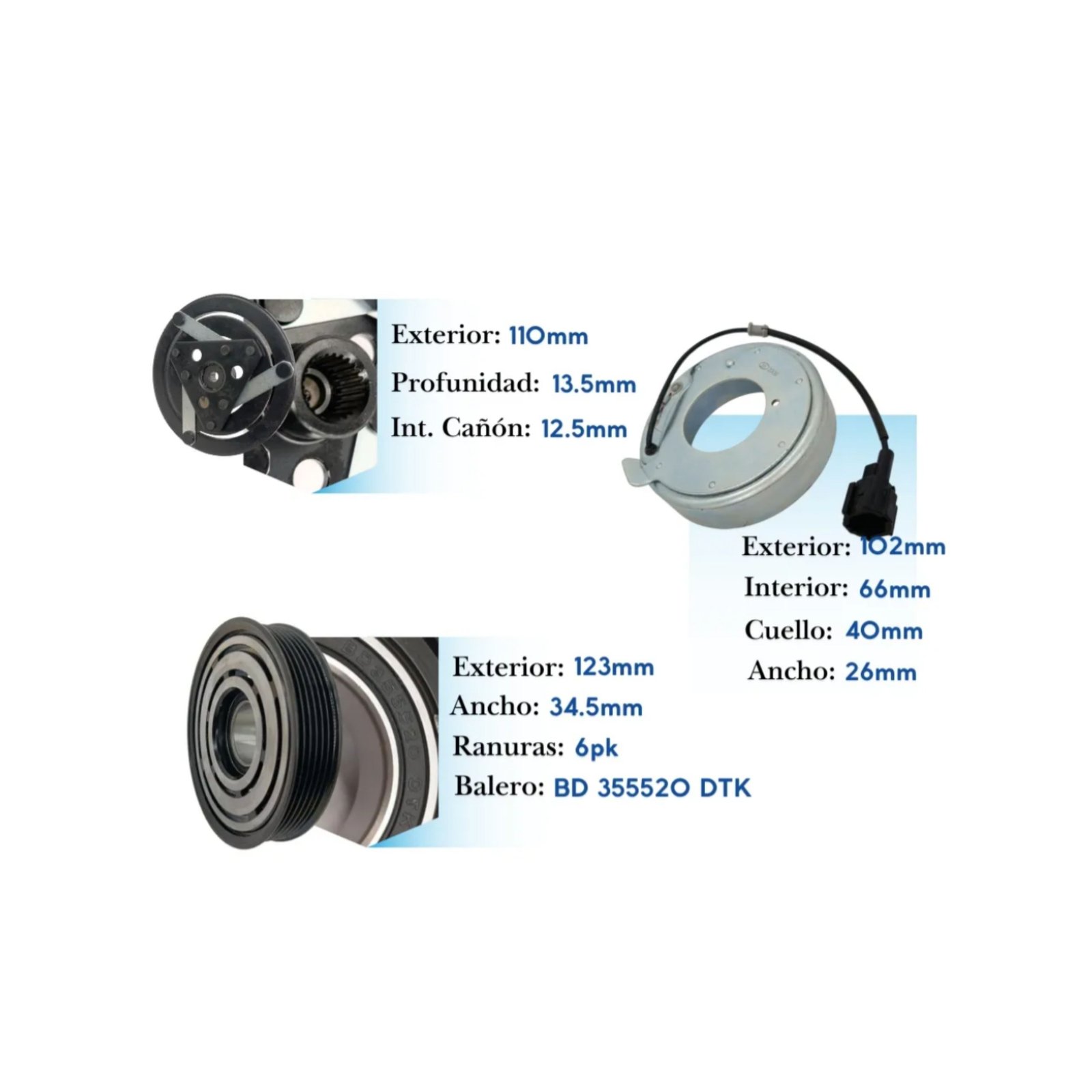 Kit de Clutch KE080