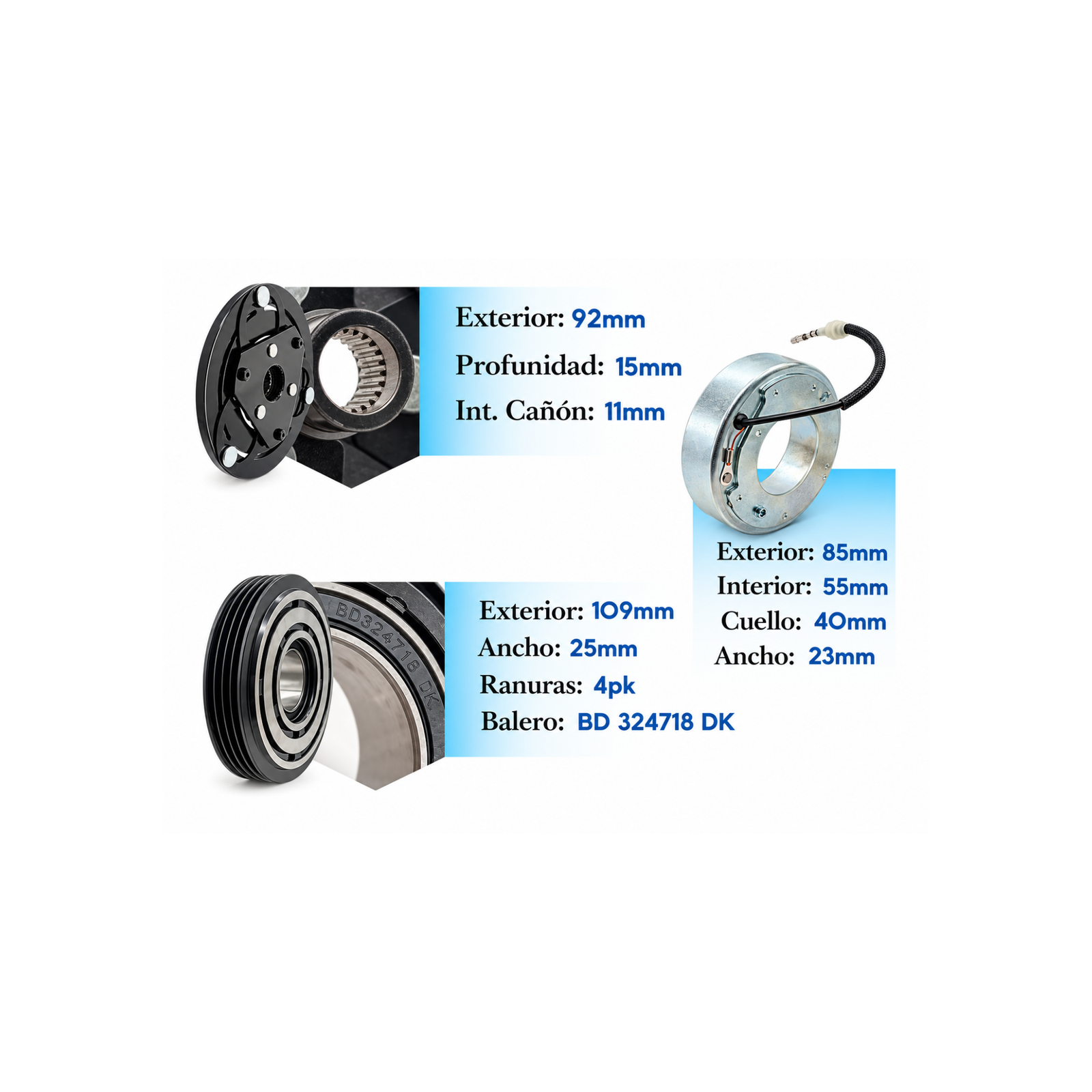 Kit de Clutch KE082