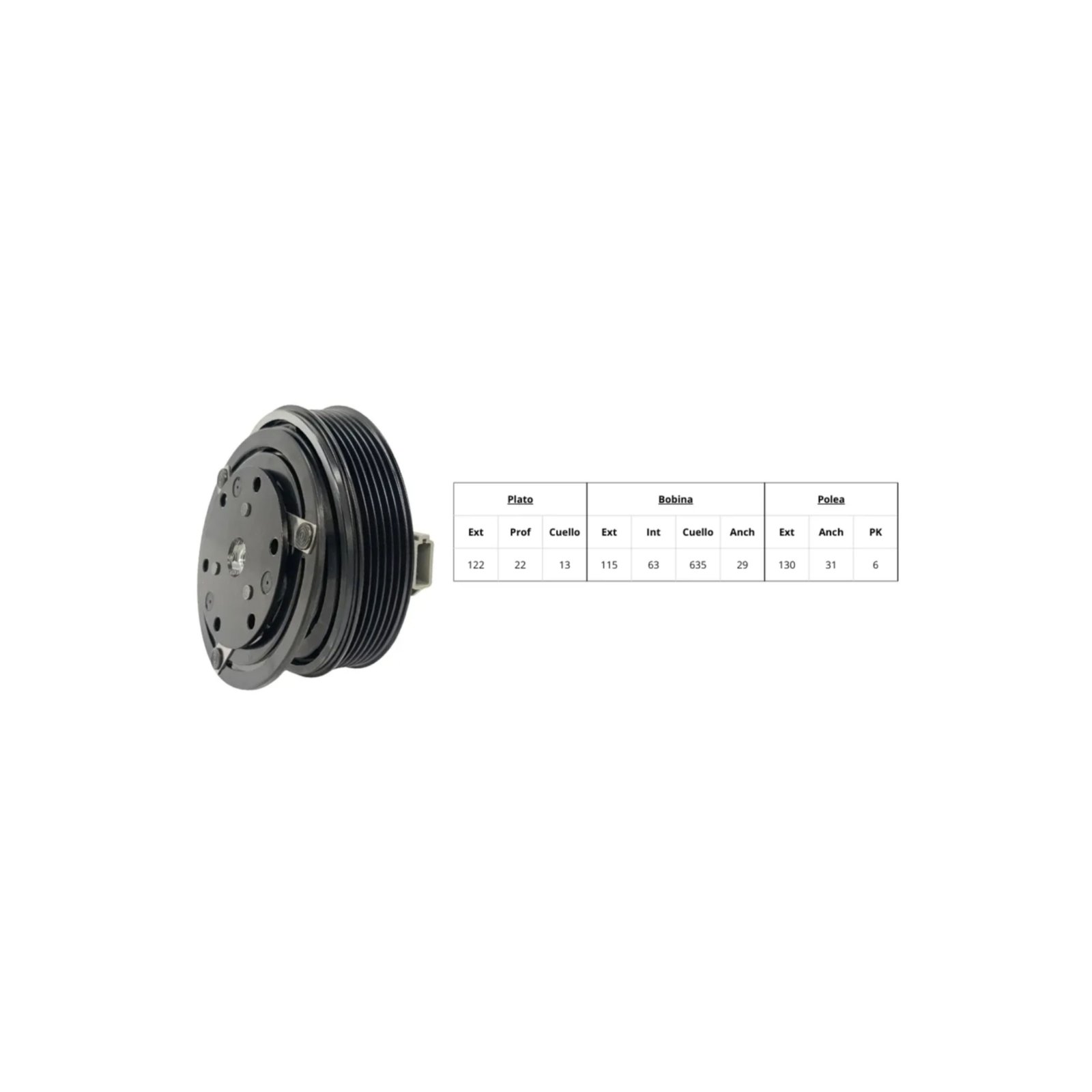 KE083 (5) Kit de Clutch KE083
