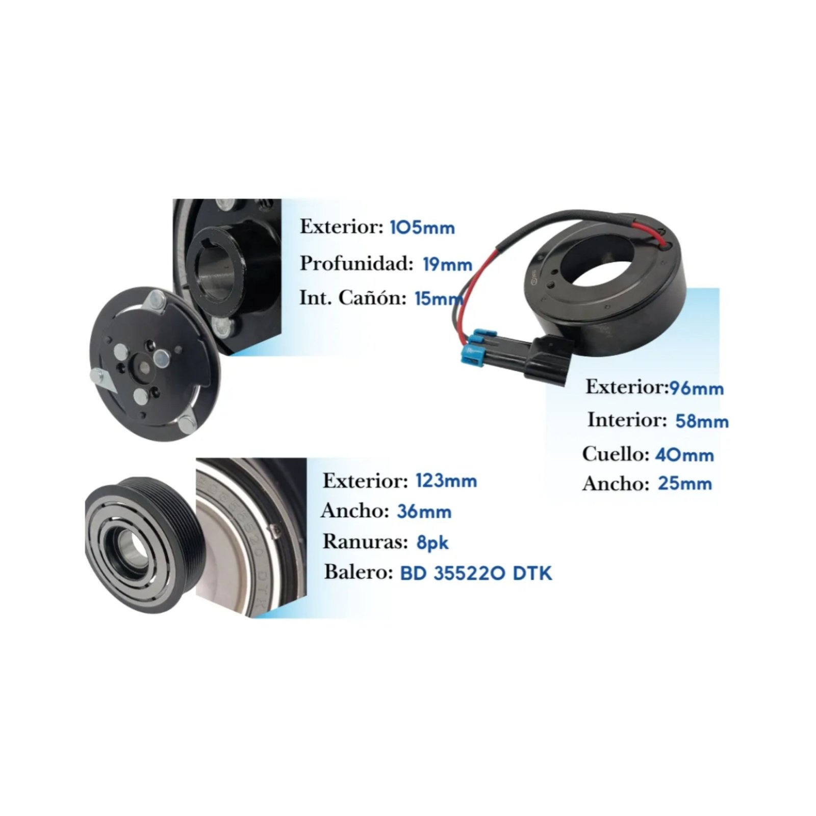 Kit de Clutch KE086