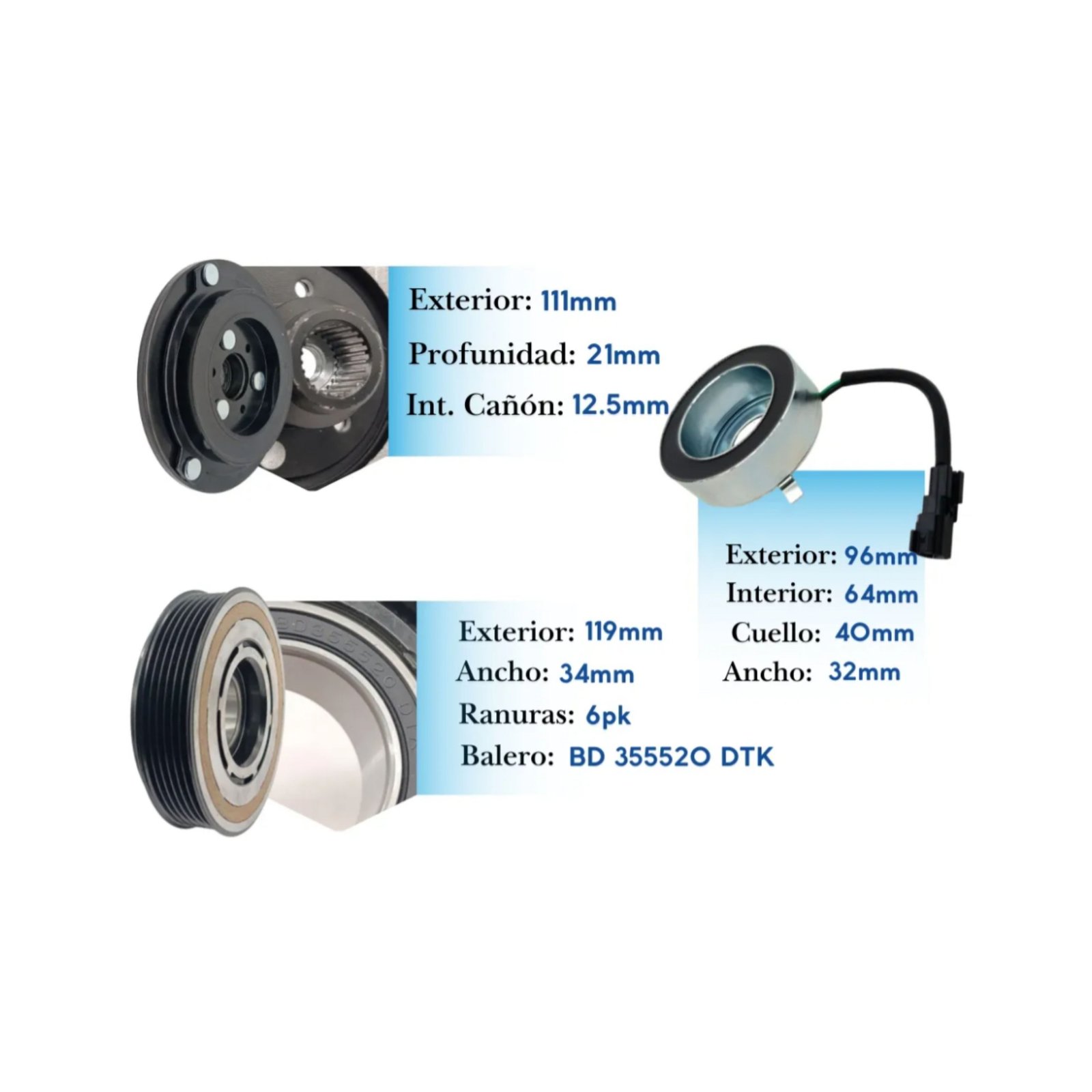 Kit de Clutch KE087