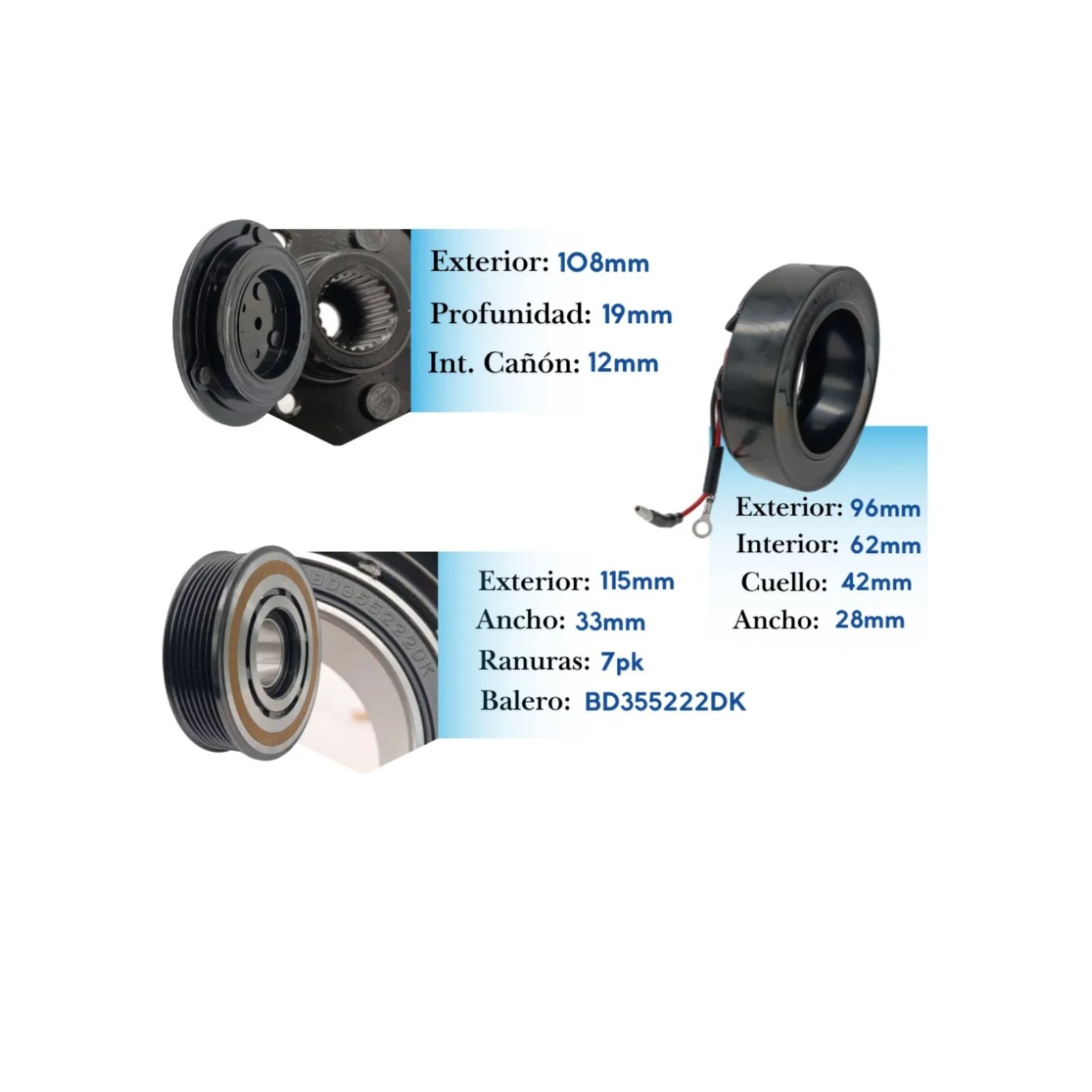 Kit de Clutch KE098