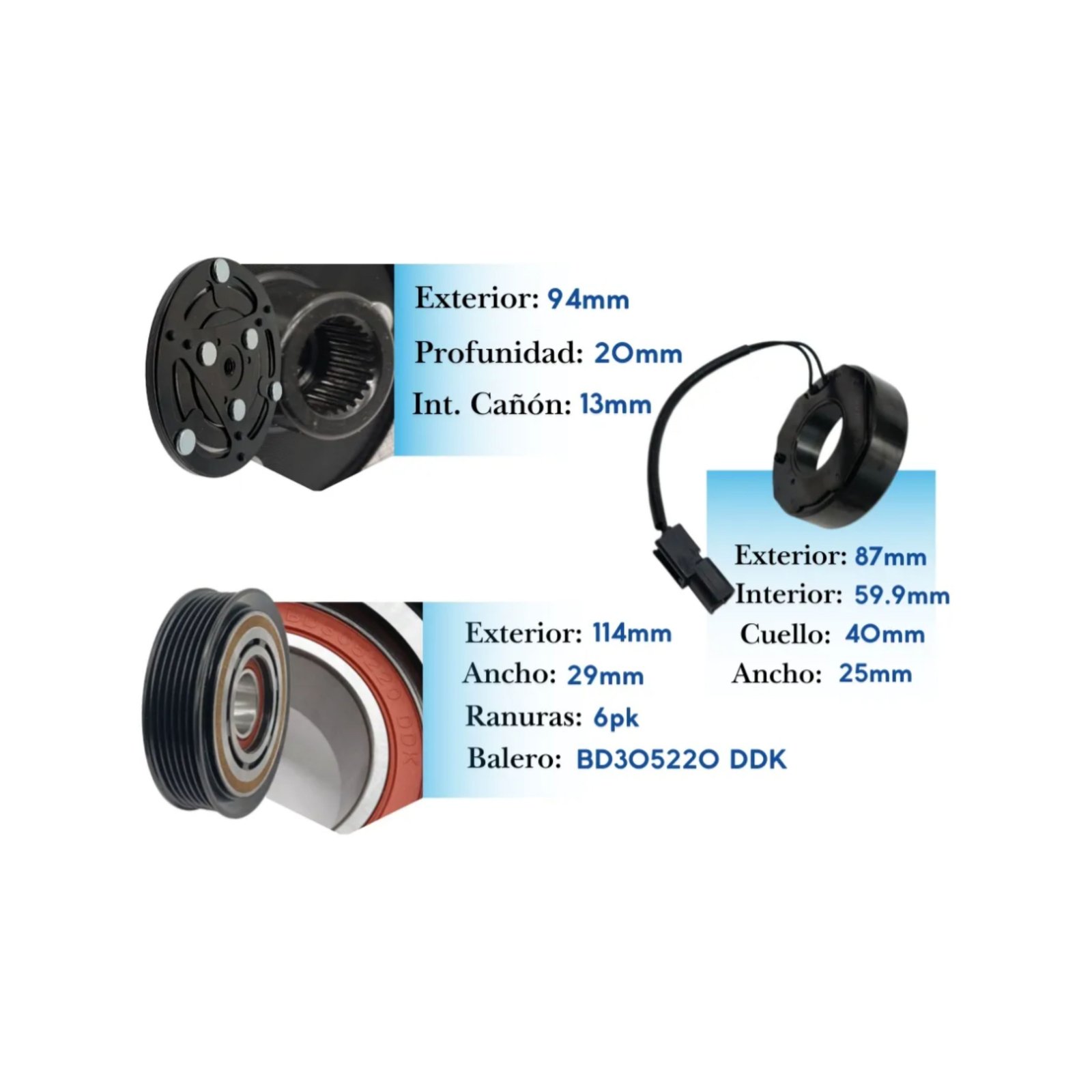 Kit de Clutch KE099