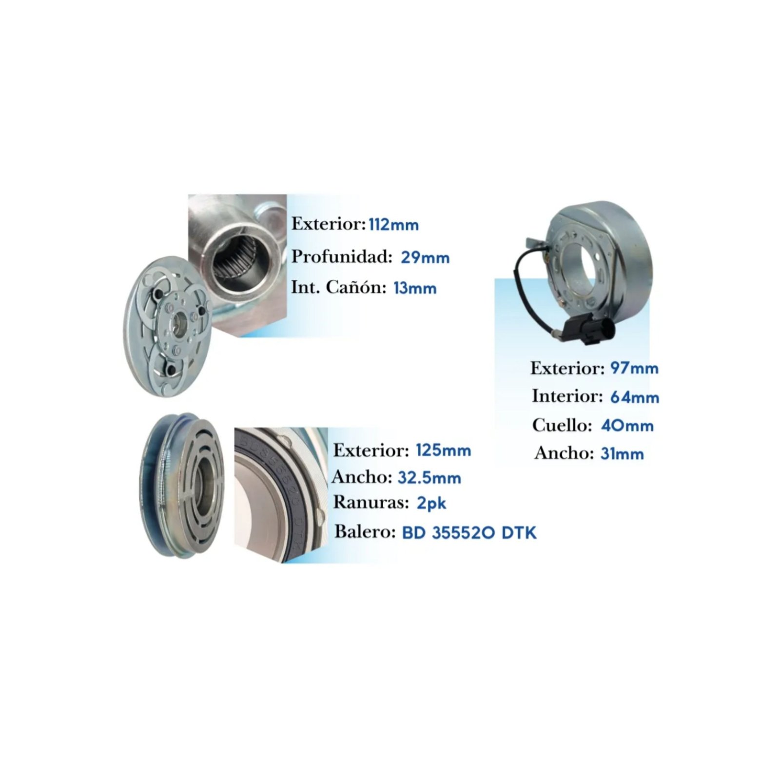 Kit de Clutch KE132