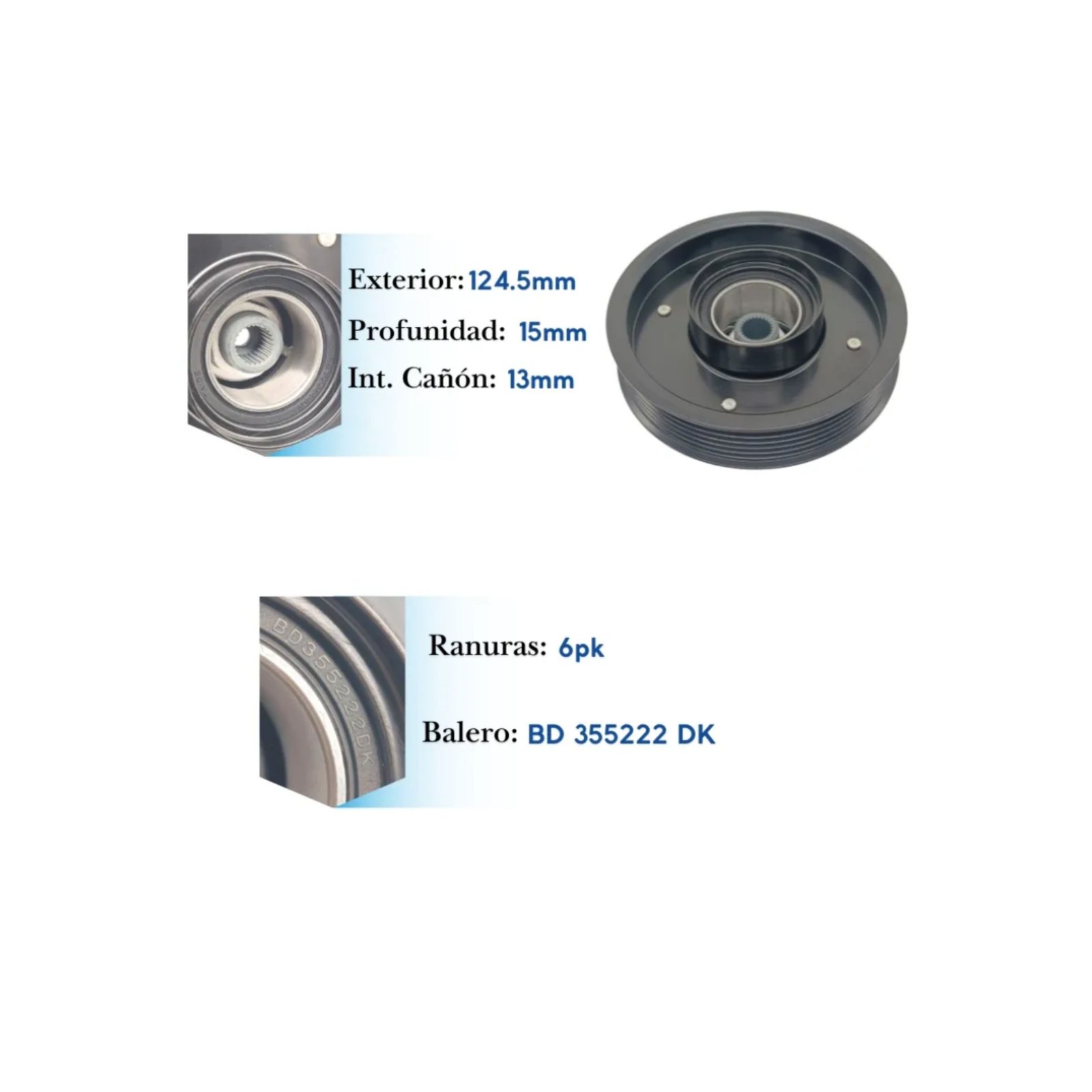 KE135 (5) Kit de Clutch KE135