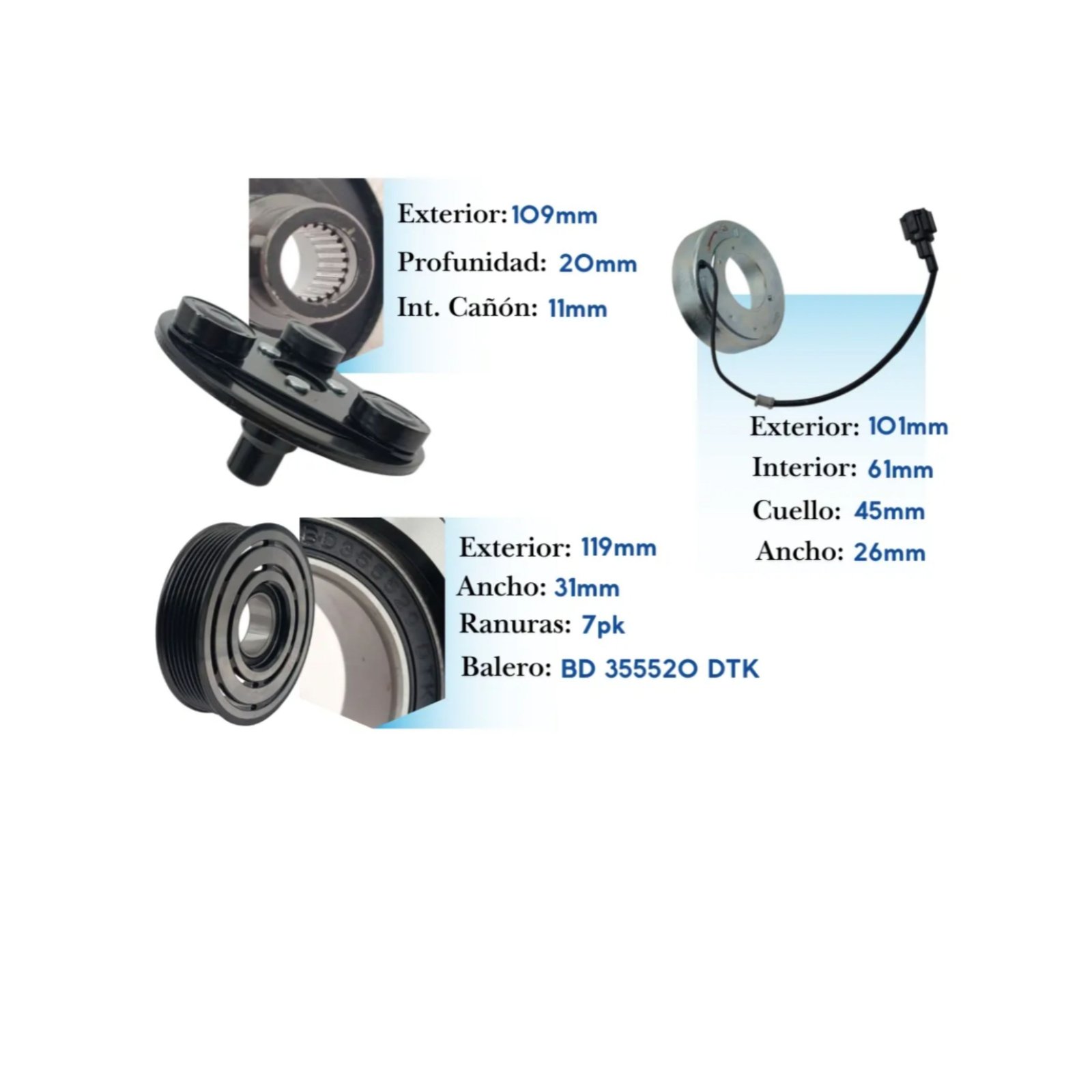 Kit de Clutch KE139
