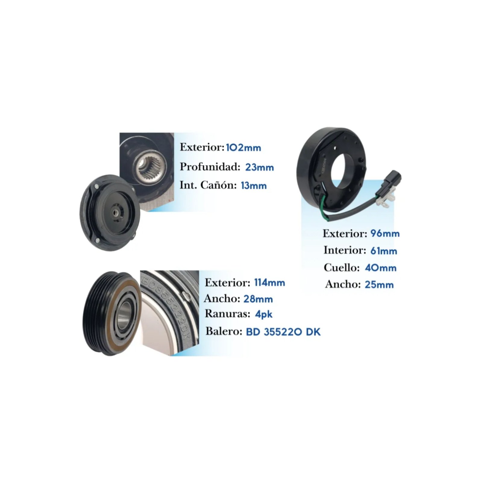Kit de Clutch KE150