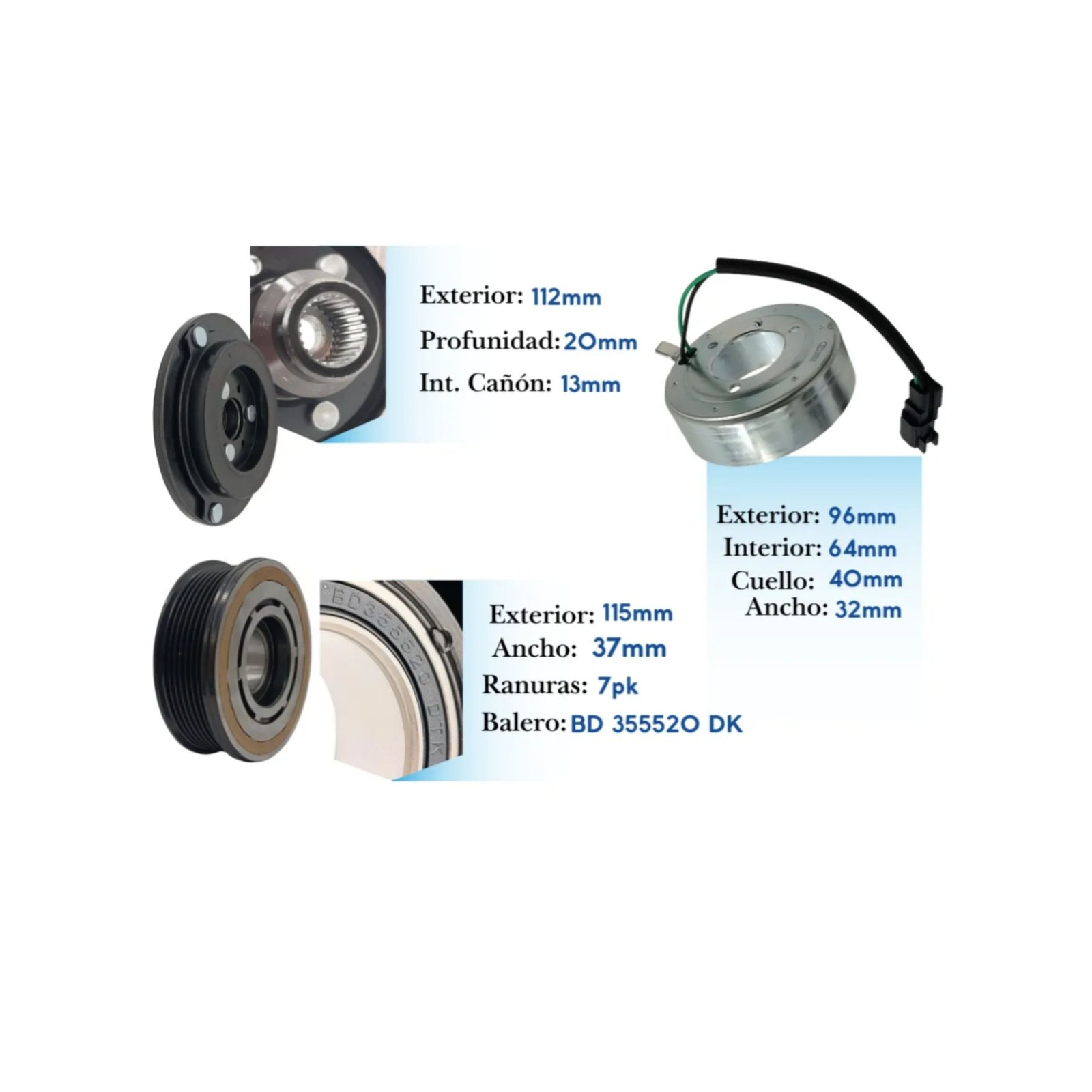Kit de Clutch KE151