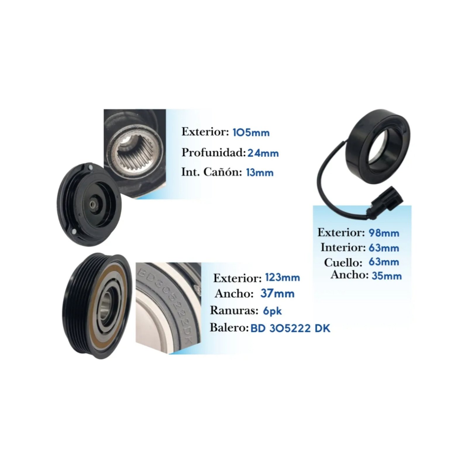 Kit de Clutch KE153