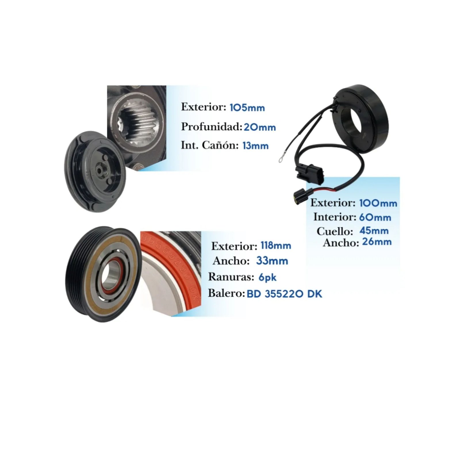 Kit de Clutch KE158