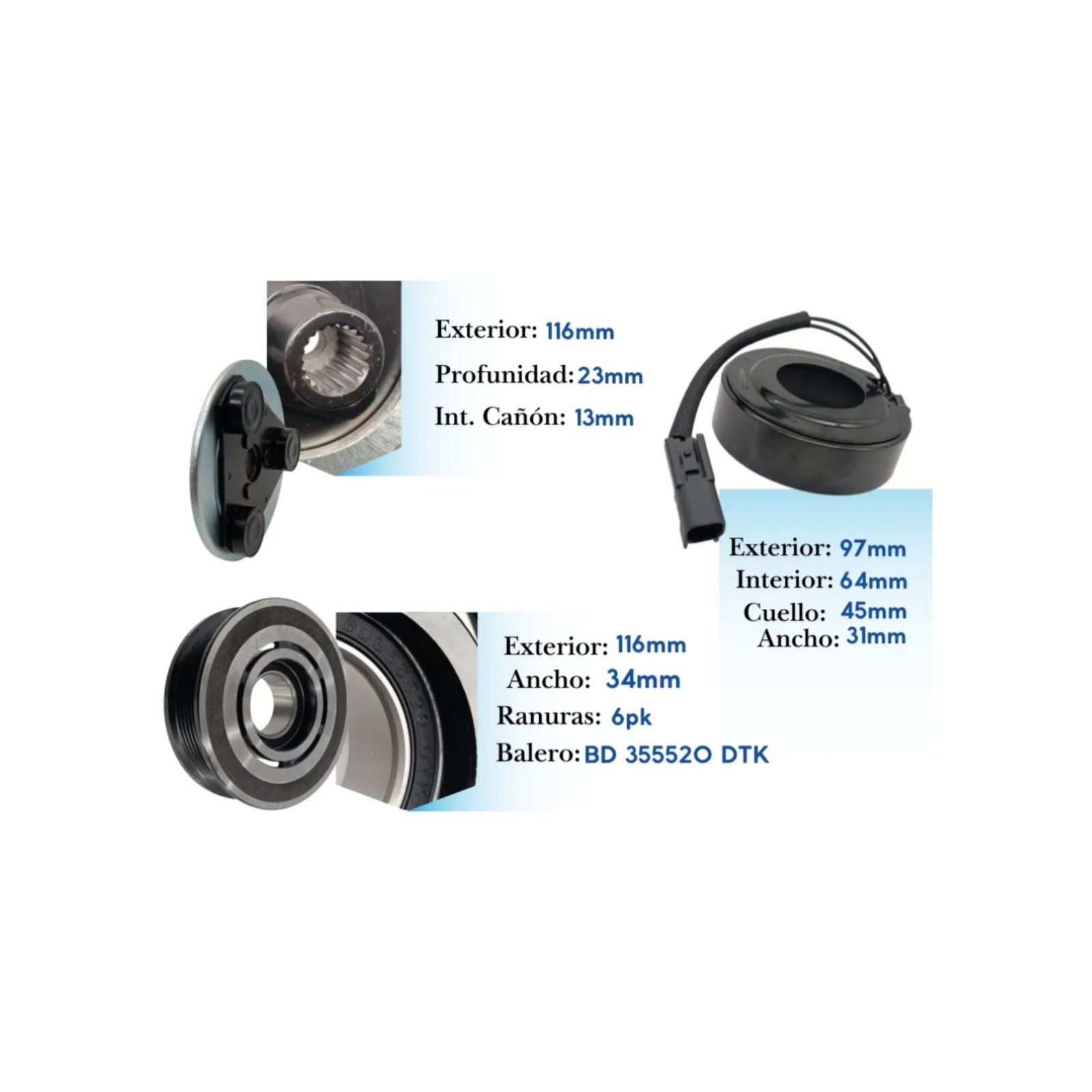 Kit de Clutch KE159