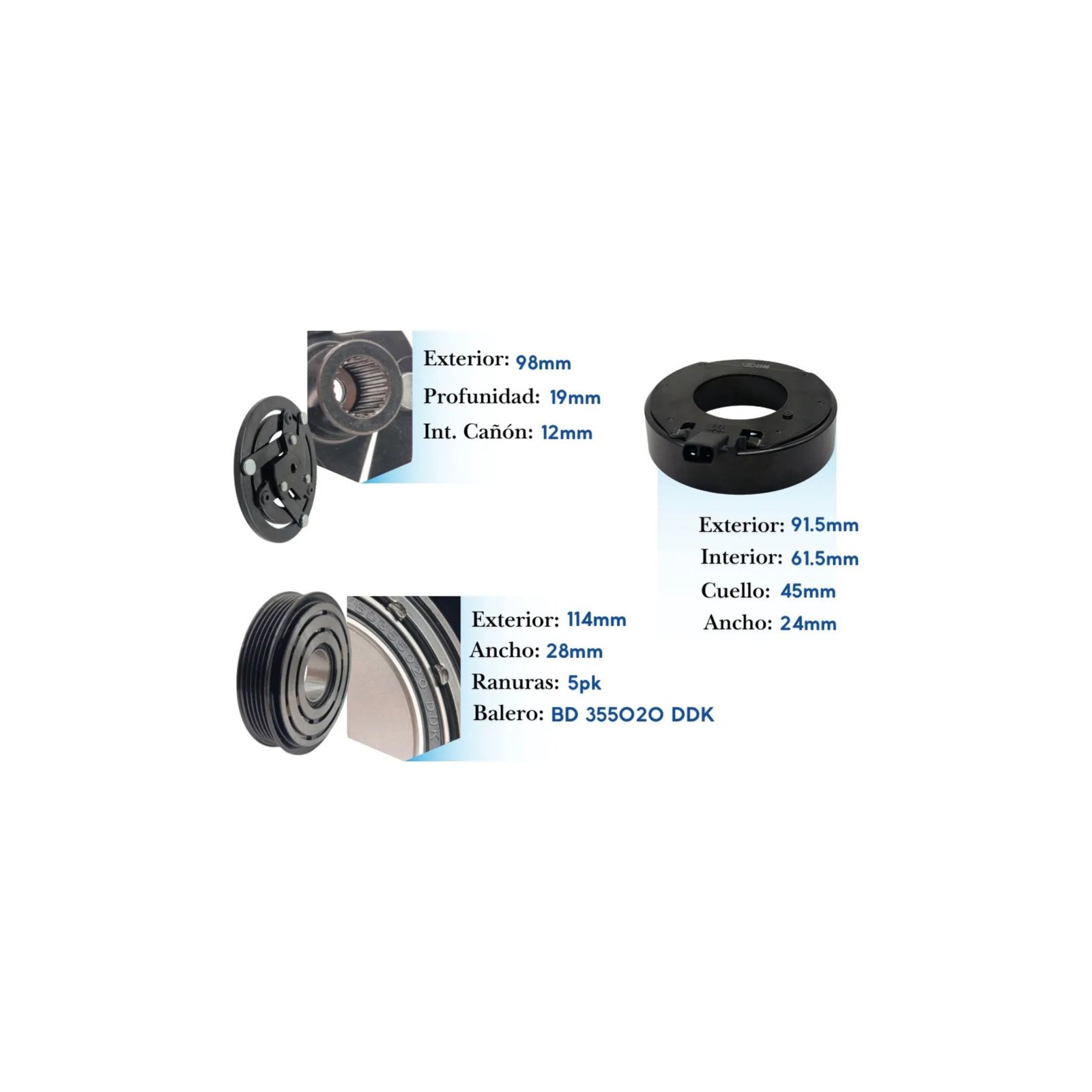 Kit de Clutch KE125