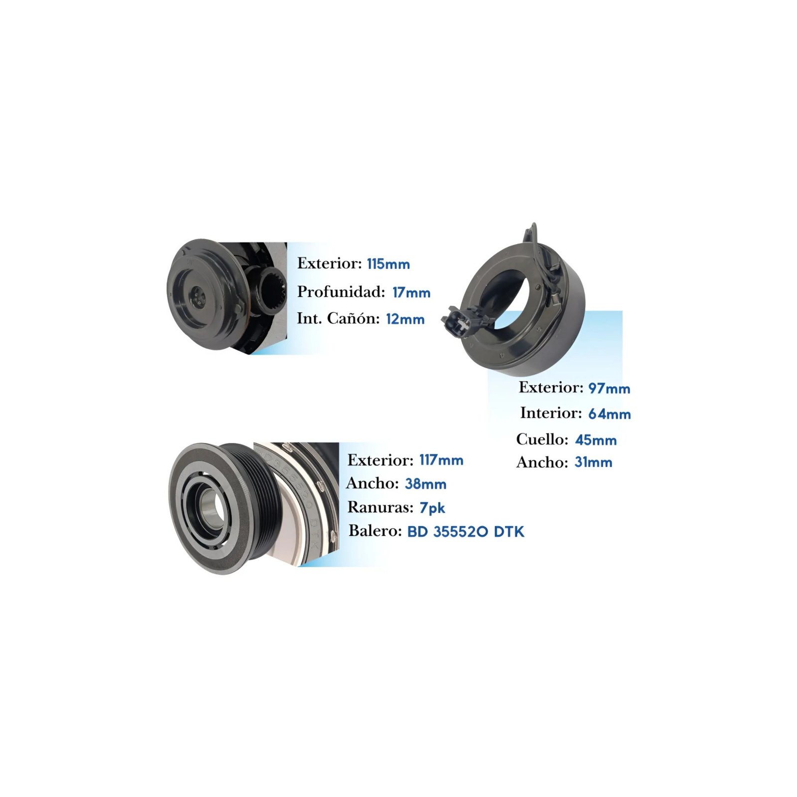 Kit de Clutch KE128