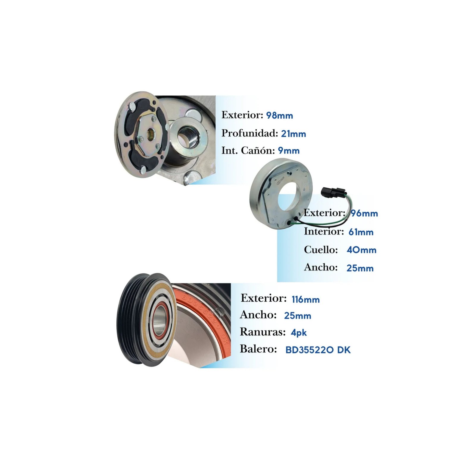 Kit de Clutch KE162