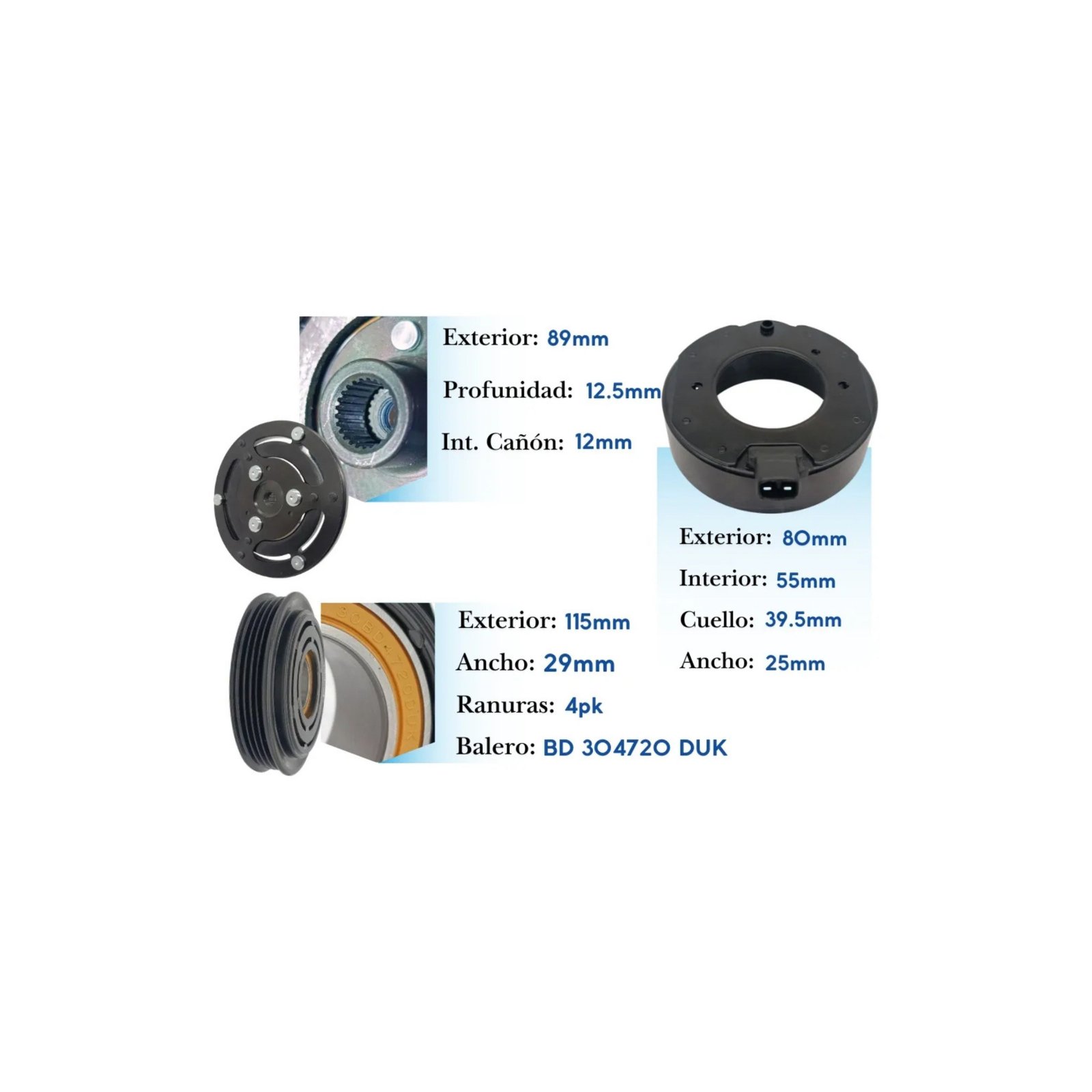 Kit de Clutch KE024