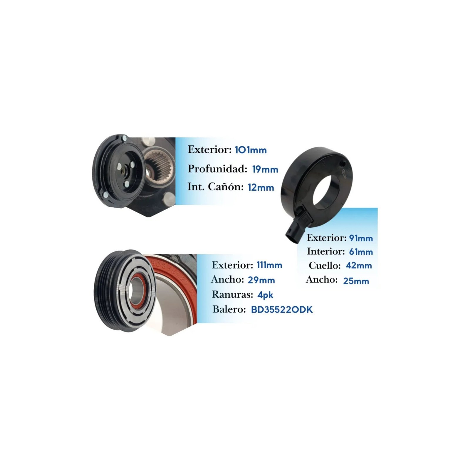 Kit de Clutch KE029
