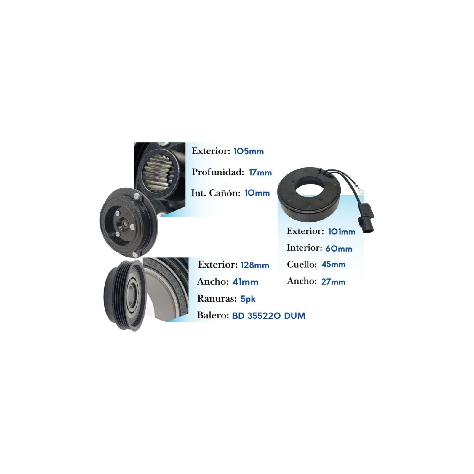 Kit de Clutch KE039