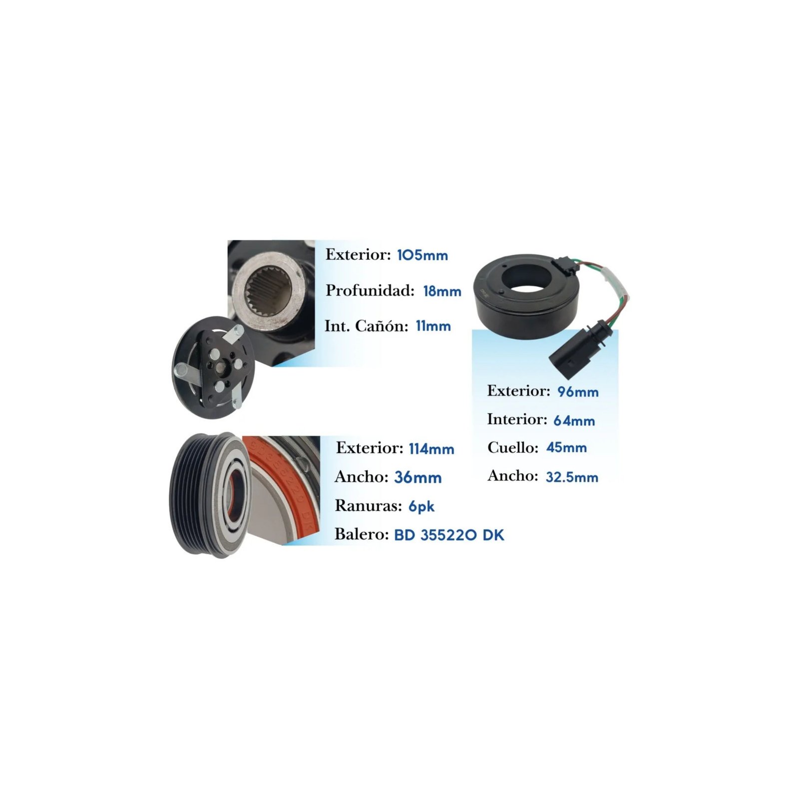 Kit de Clutch KE040