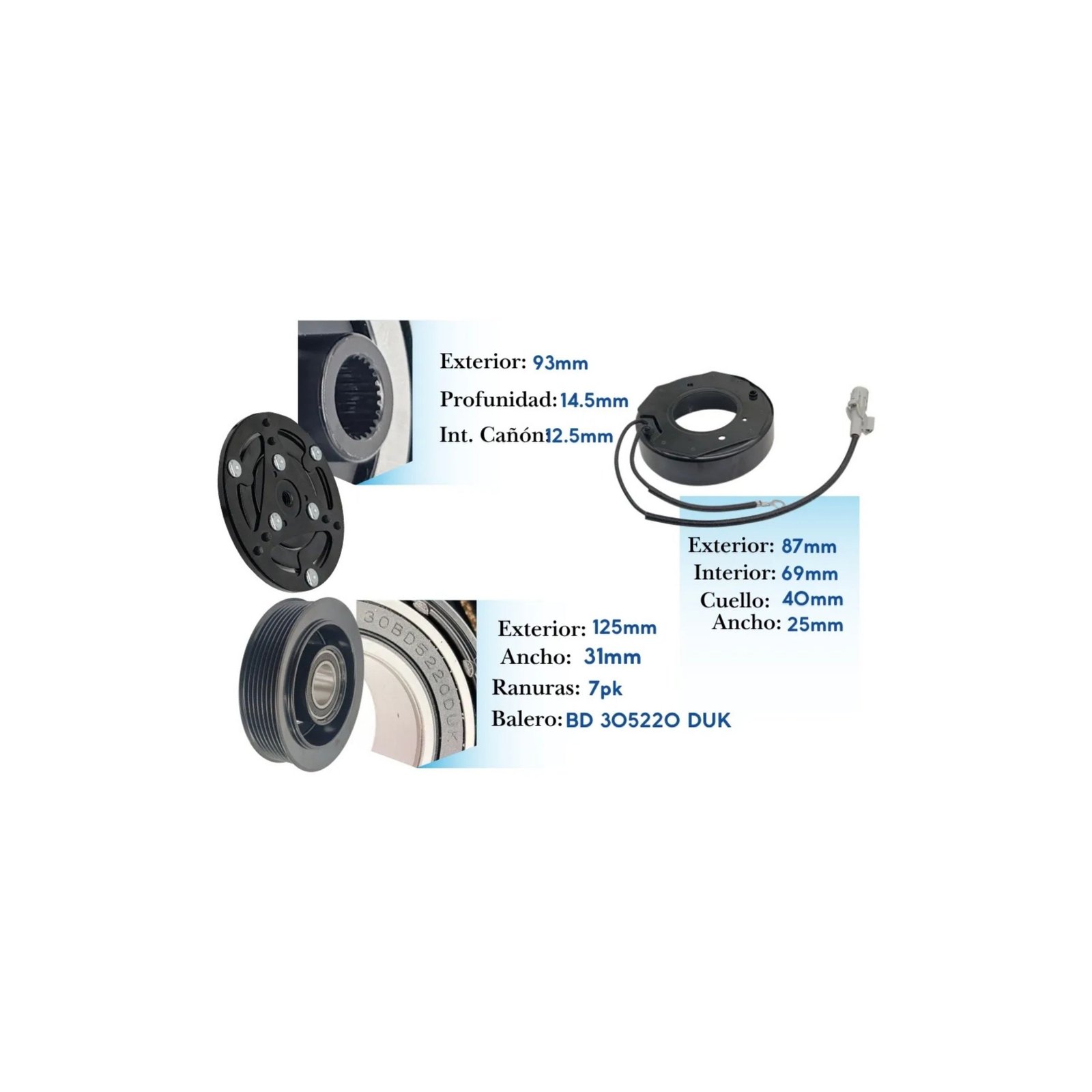 Kit de Clutch KE043
