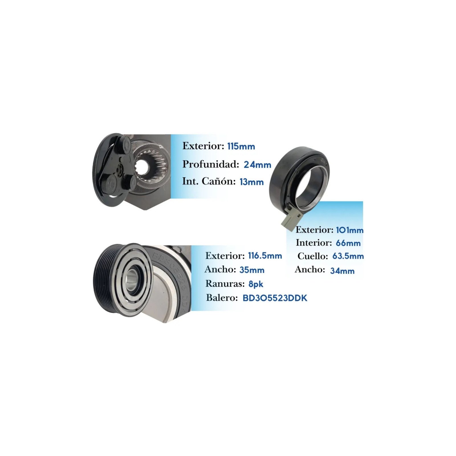 Kit de Clutch KE045