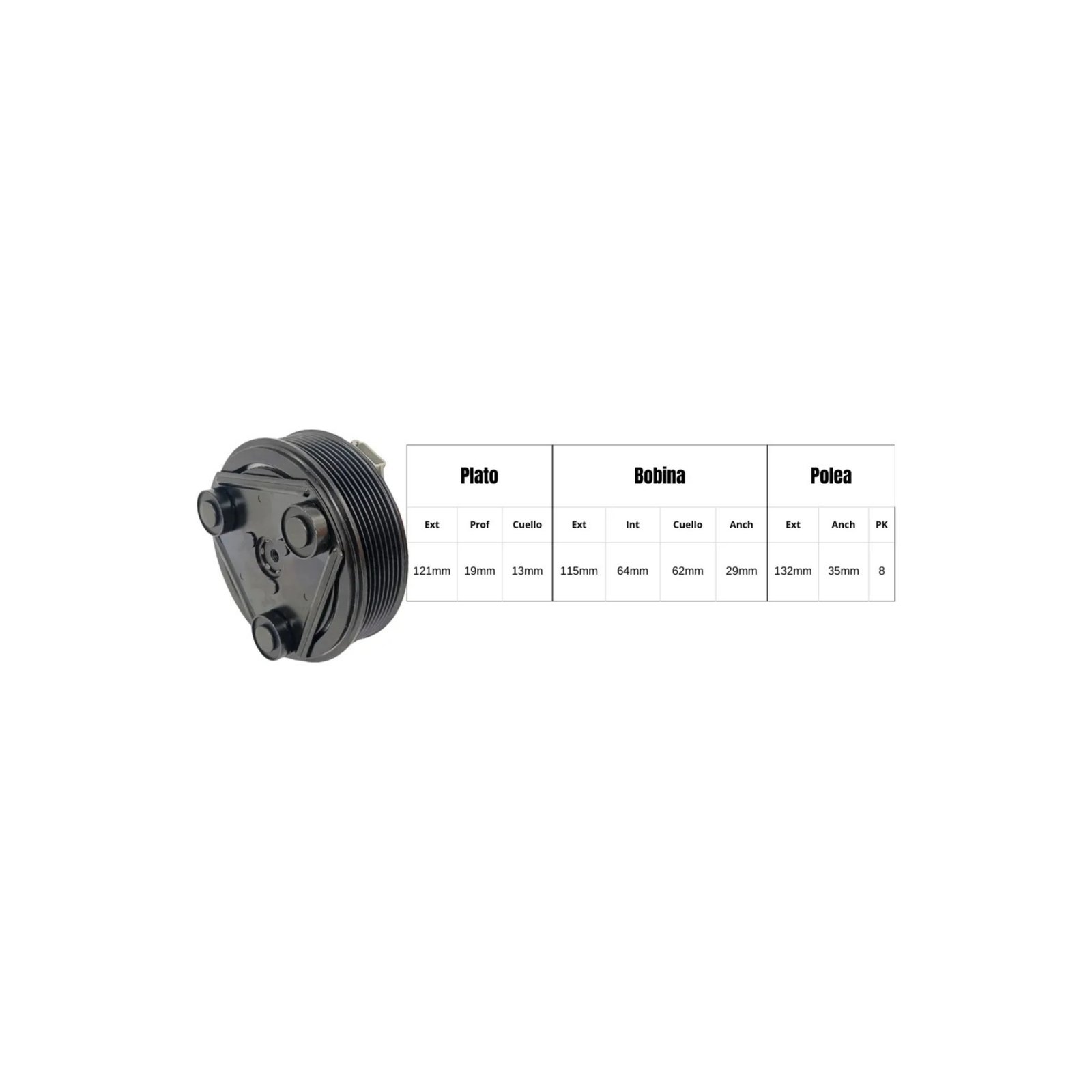 Kit de Clutch KE046