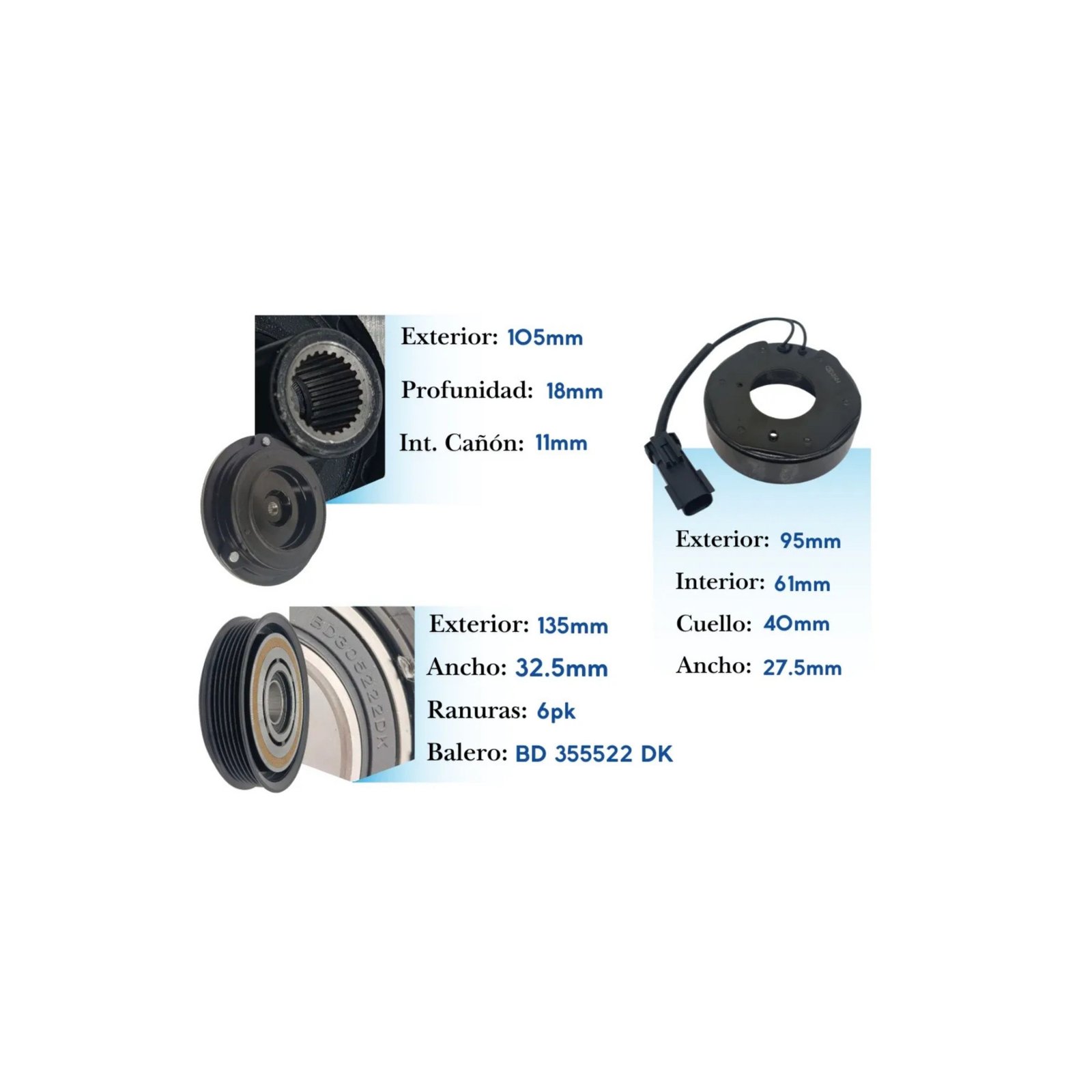 Kit de Clutch KE048